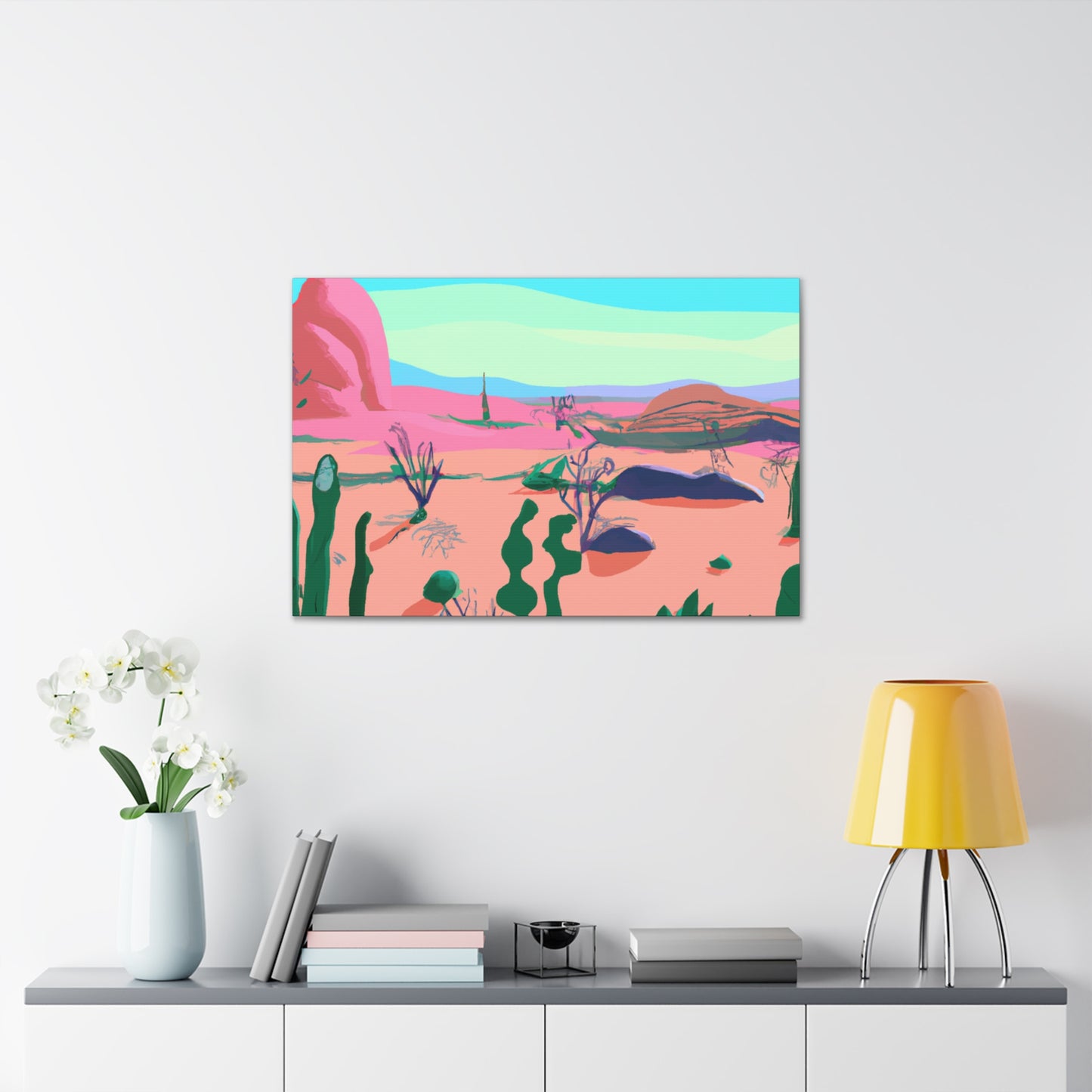 Cactustone Landscape - Canvas