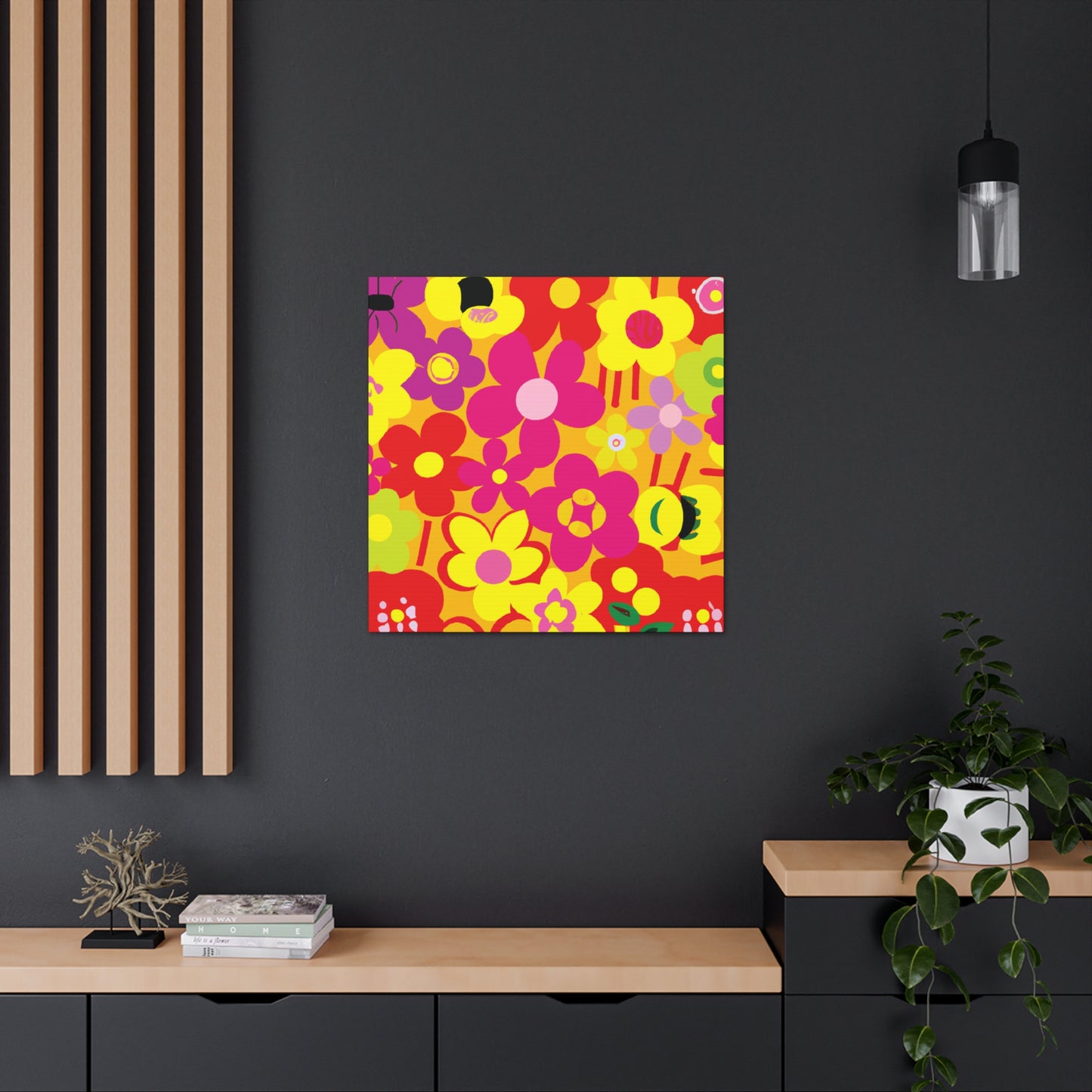 Floral Symphony - Floral Canvas