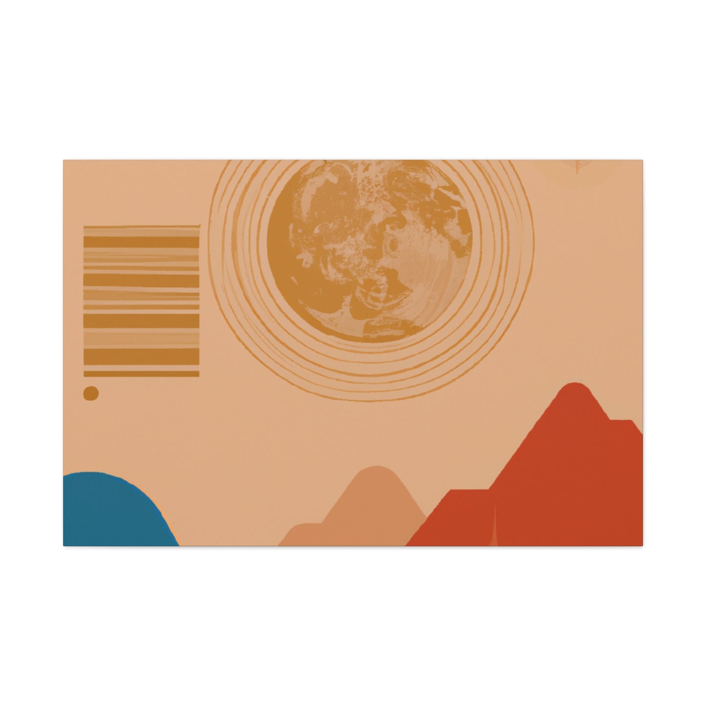 Earthy - Midcentury Canvas