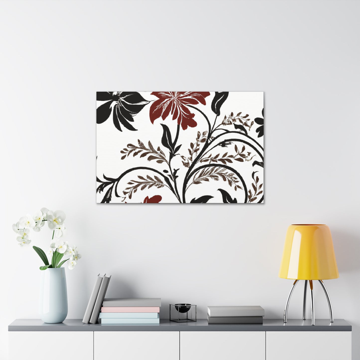 Lotusly - Floral - Canvas