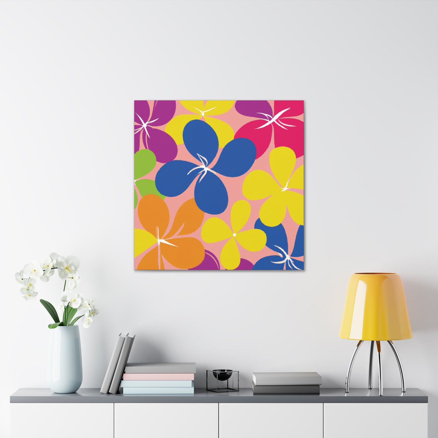 Flower Garden Marvels: Floral Canvas