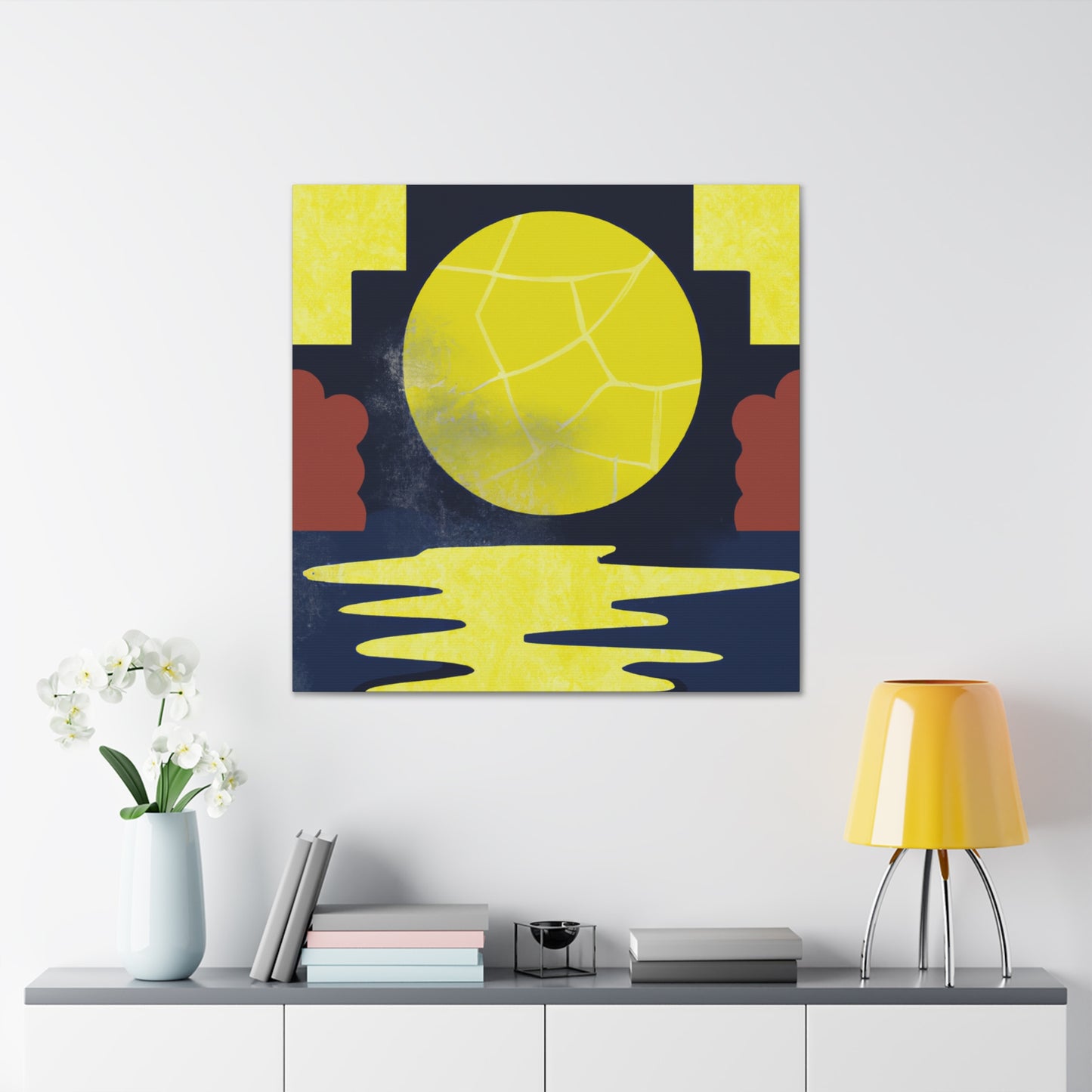 Jazzing Moderne- Midcentury - Canvas