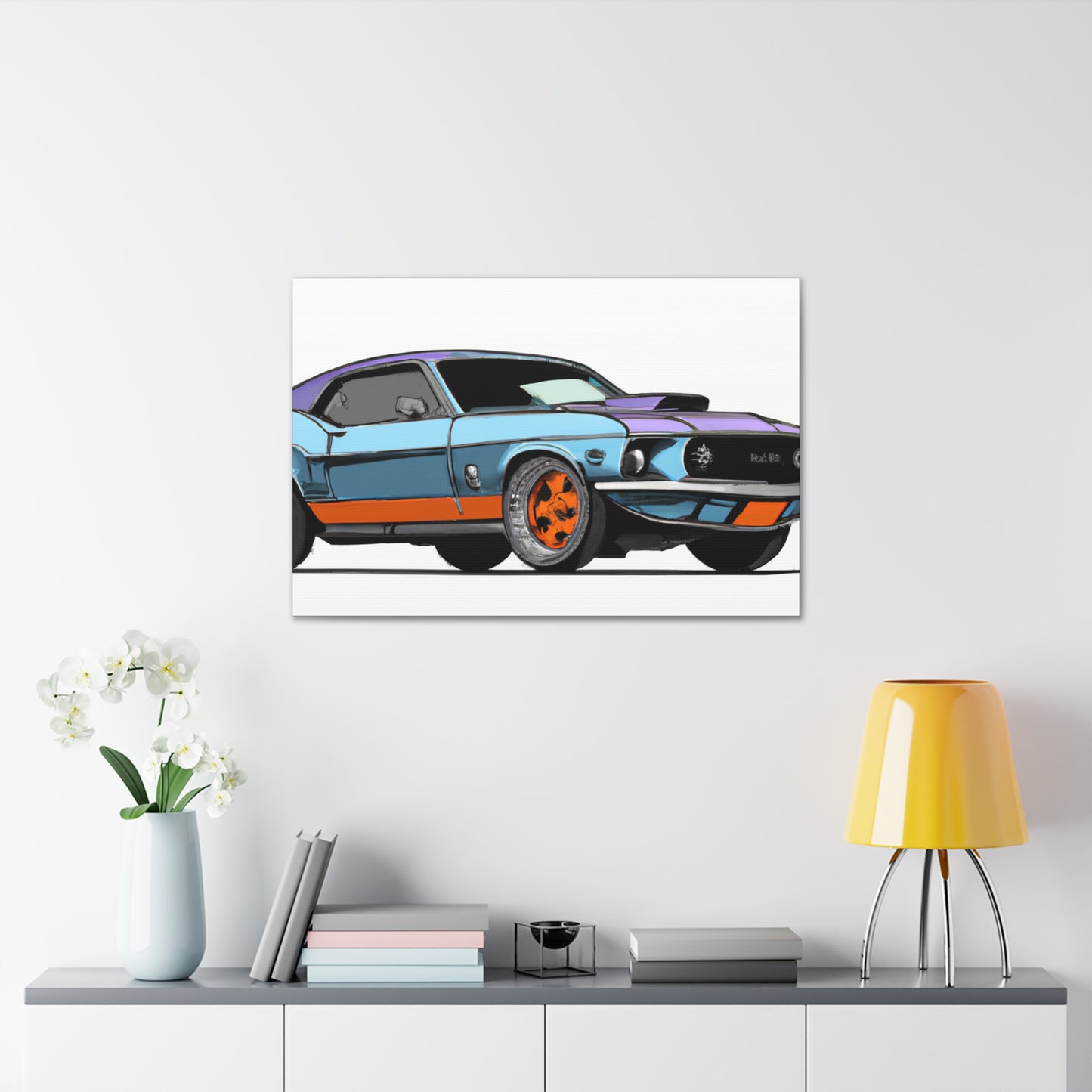 Livin' Wild - Automobile - Canvas