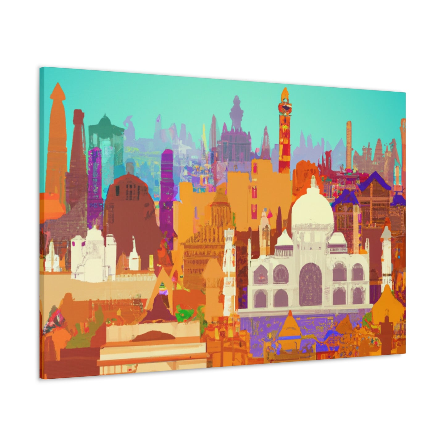 Namaste- Destination India - Canvas