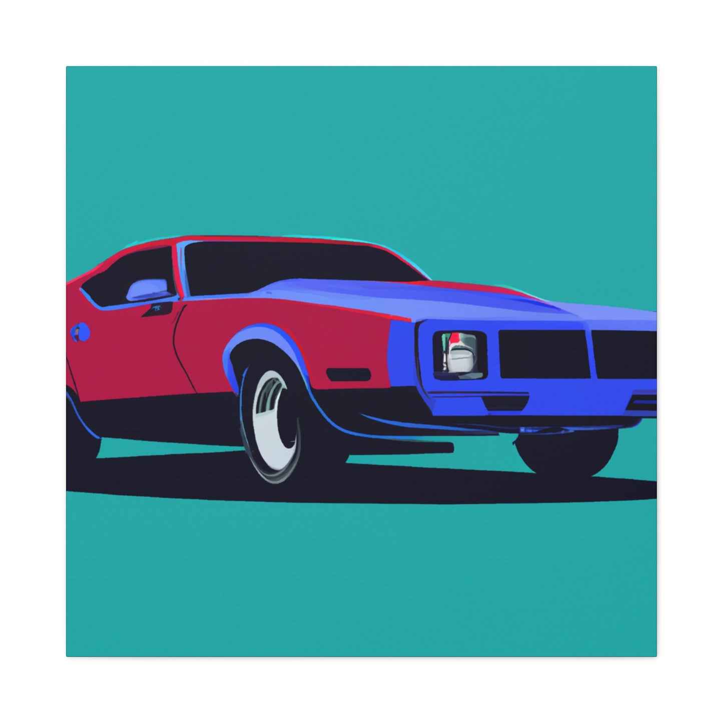 Road Burner - Automobile - Canvas