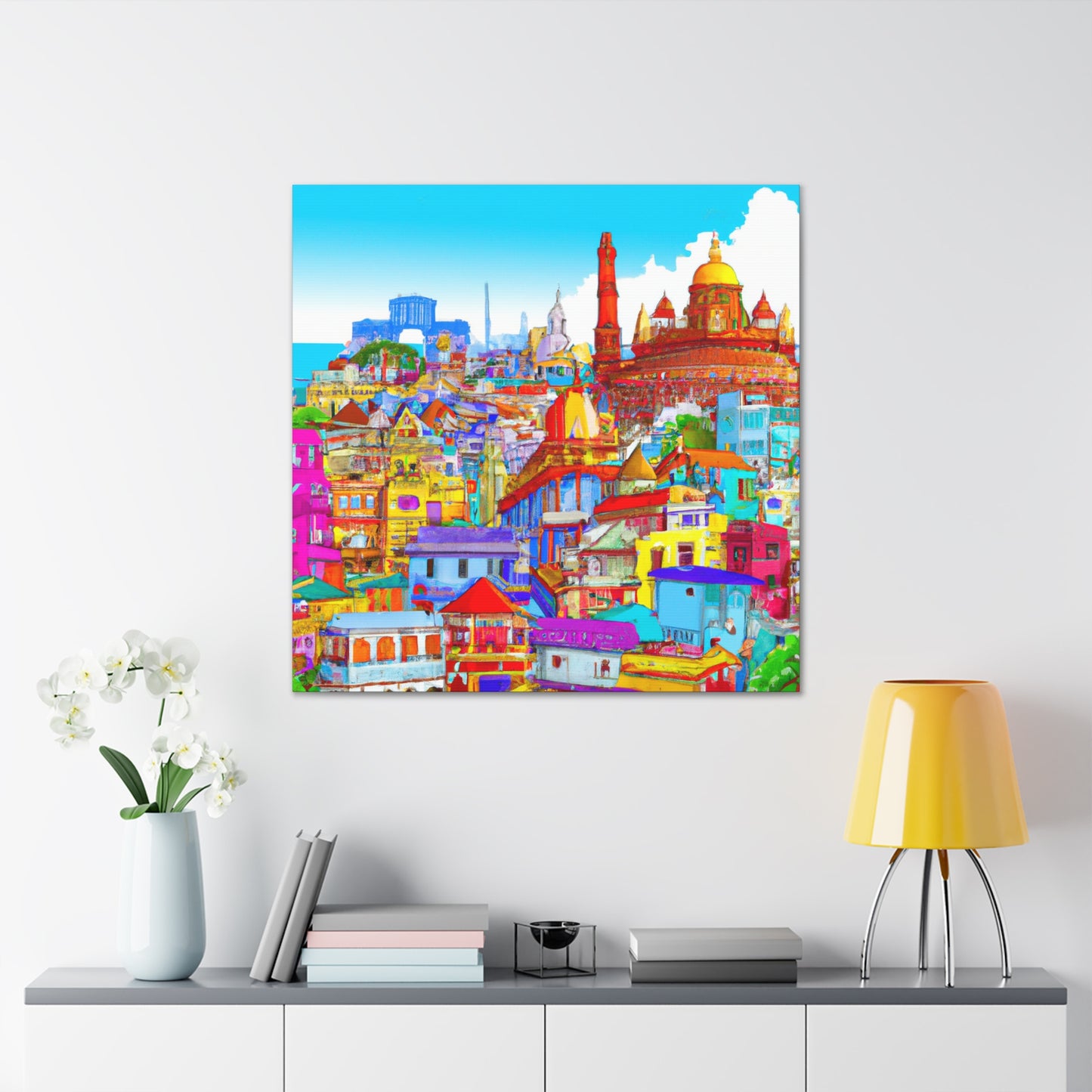 Tajmahal - Destination India - Canvas