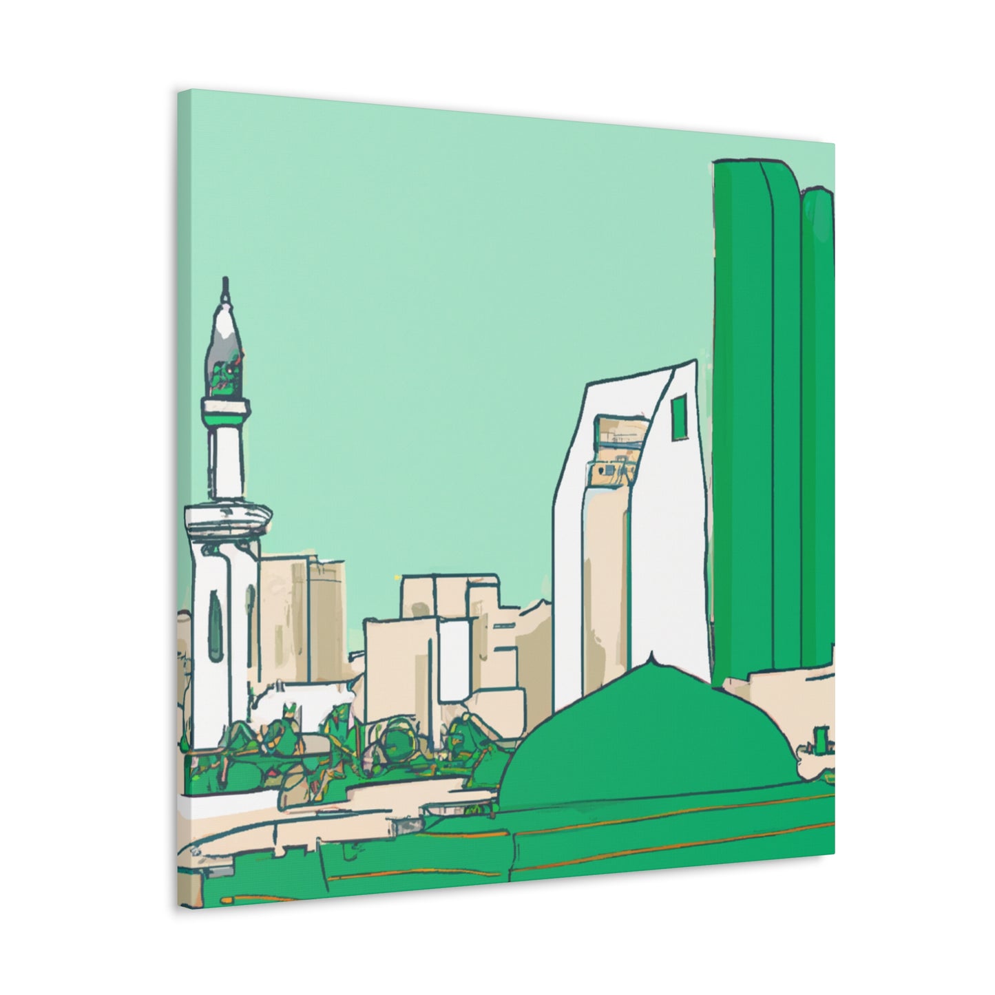 Shamsuddin - Middle East - Canvas