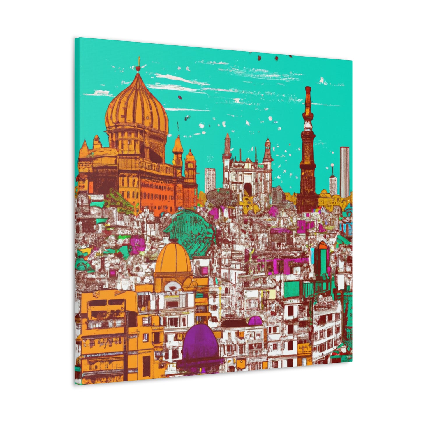 Vivid Varanasi - Destination India - Canvas