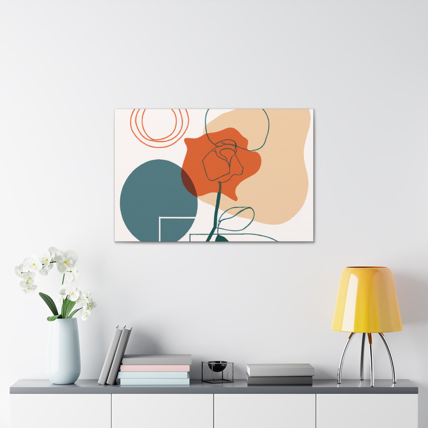 Mysterious Flow - Minimalism - Canvas