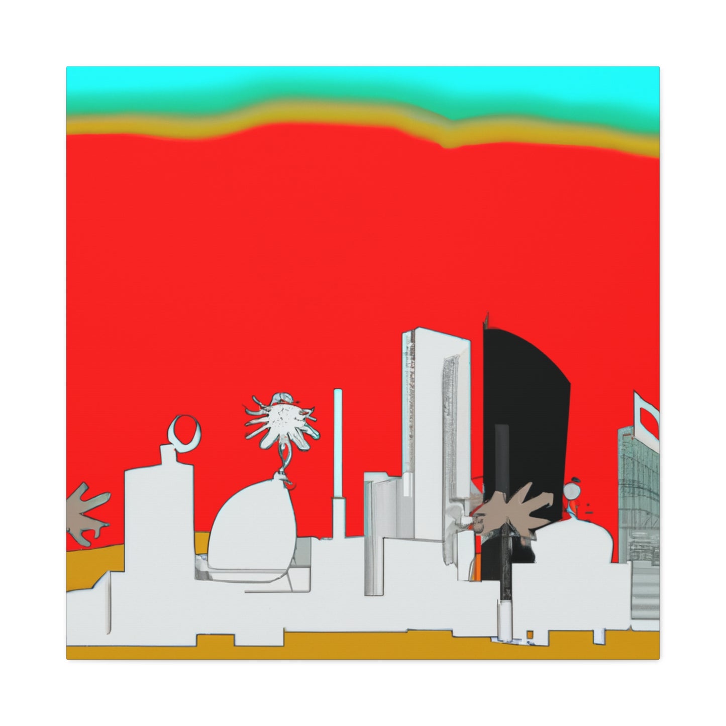 Jahaan - Middle East - Canvas