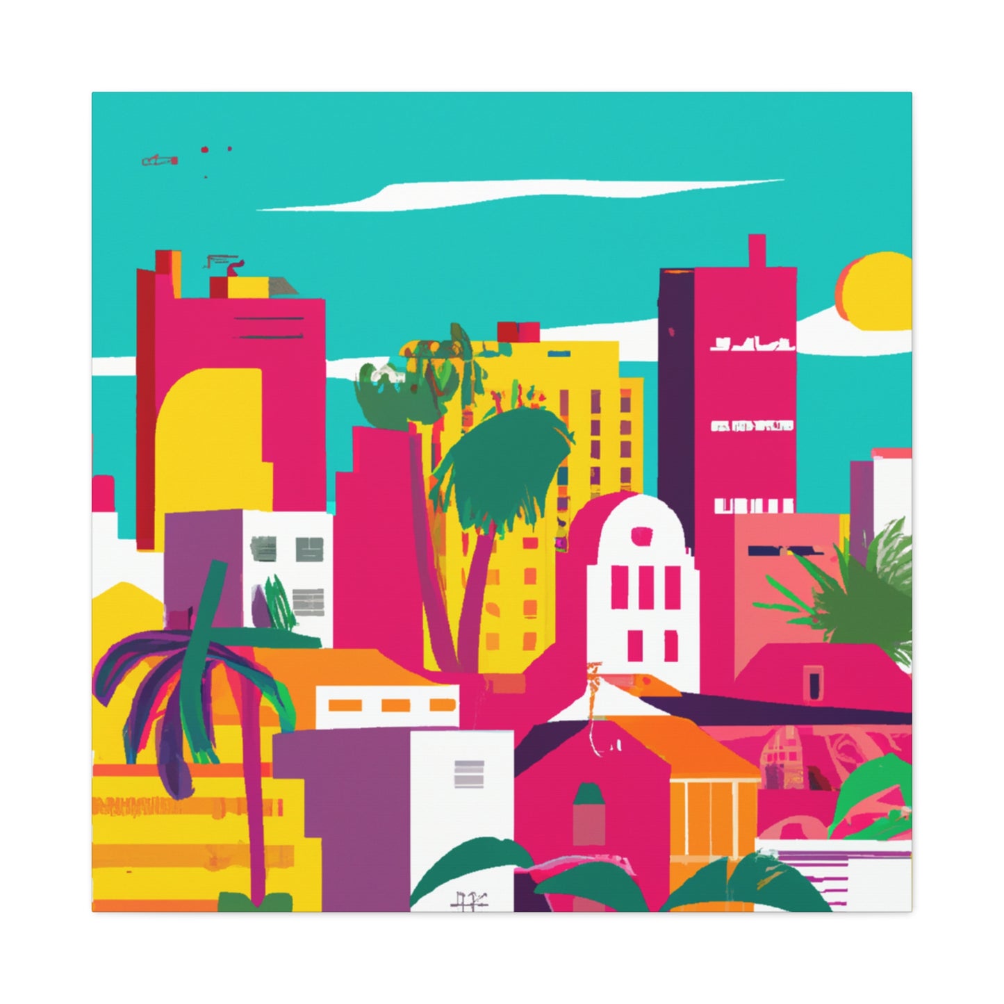 Machaqui - South America - Canvas
