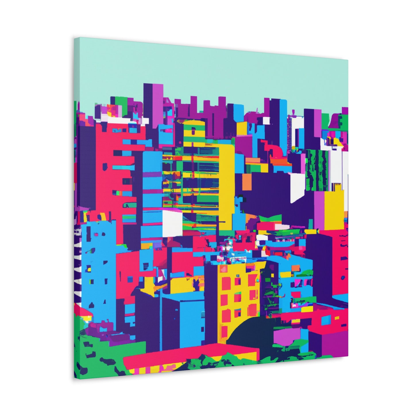 Chantel Gonzales - South America Canvas