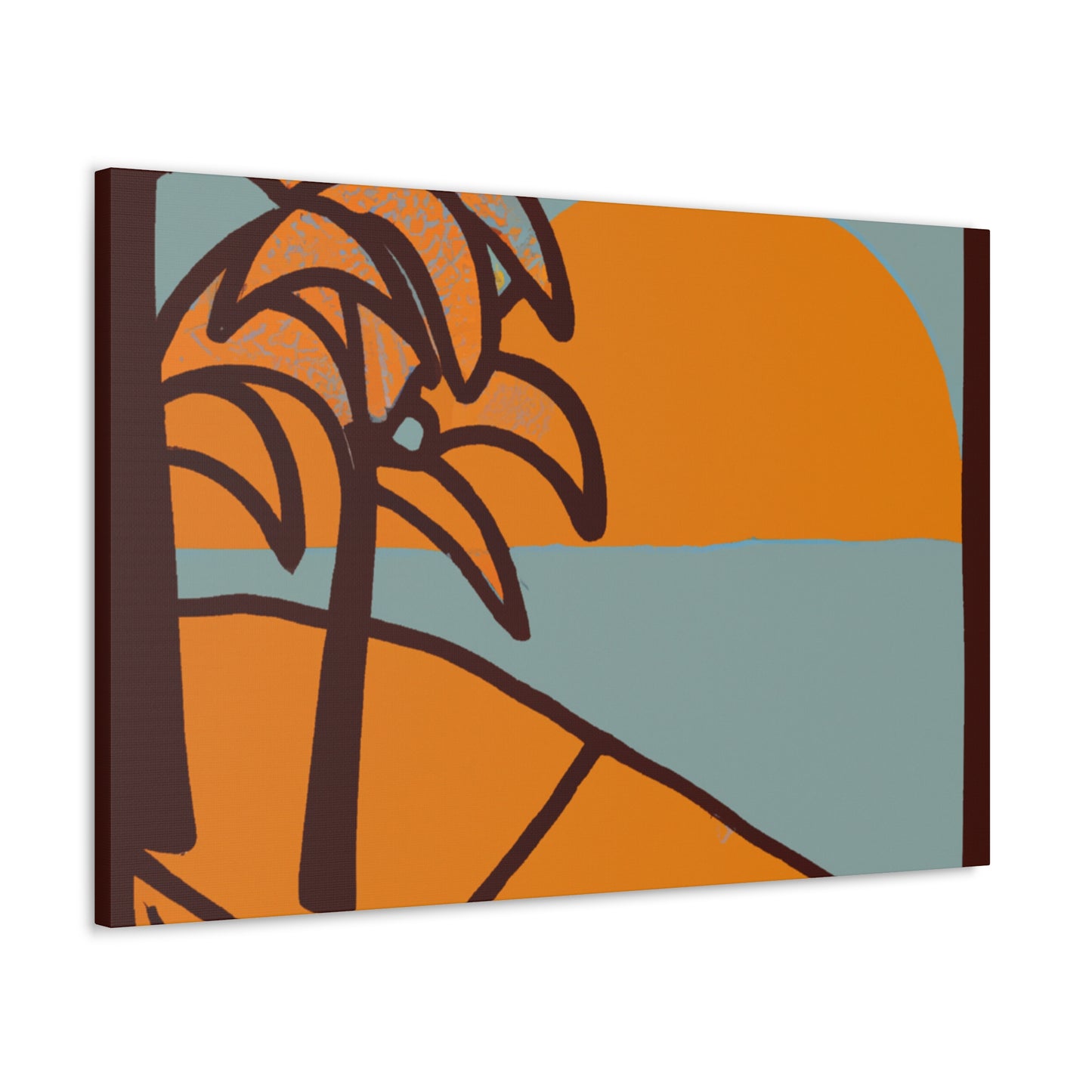 Woodland Oasis - Midcentury - Canvas