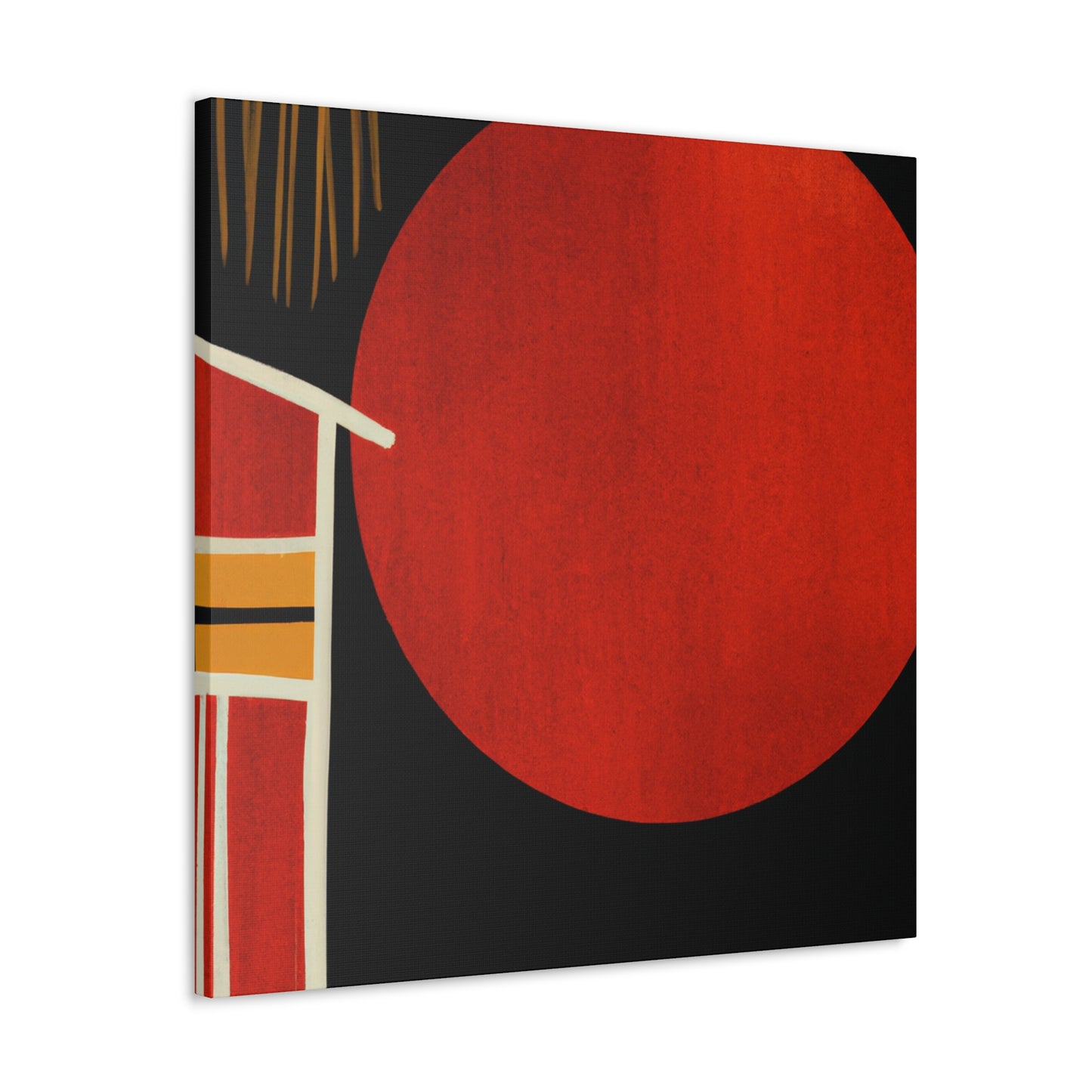 Sandyblaze Moon - Midcentury Canvas