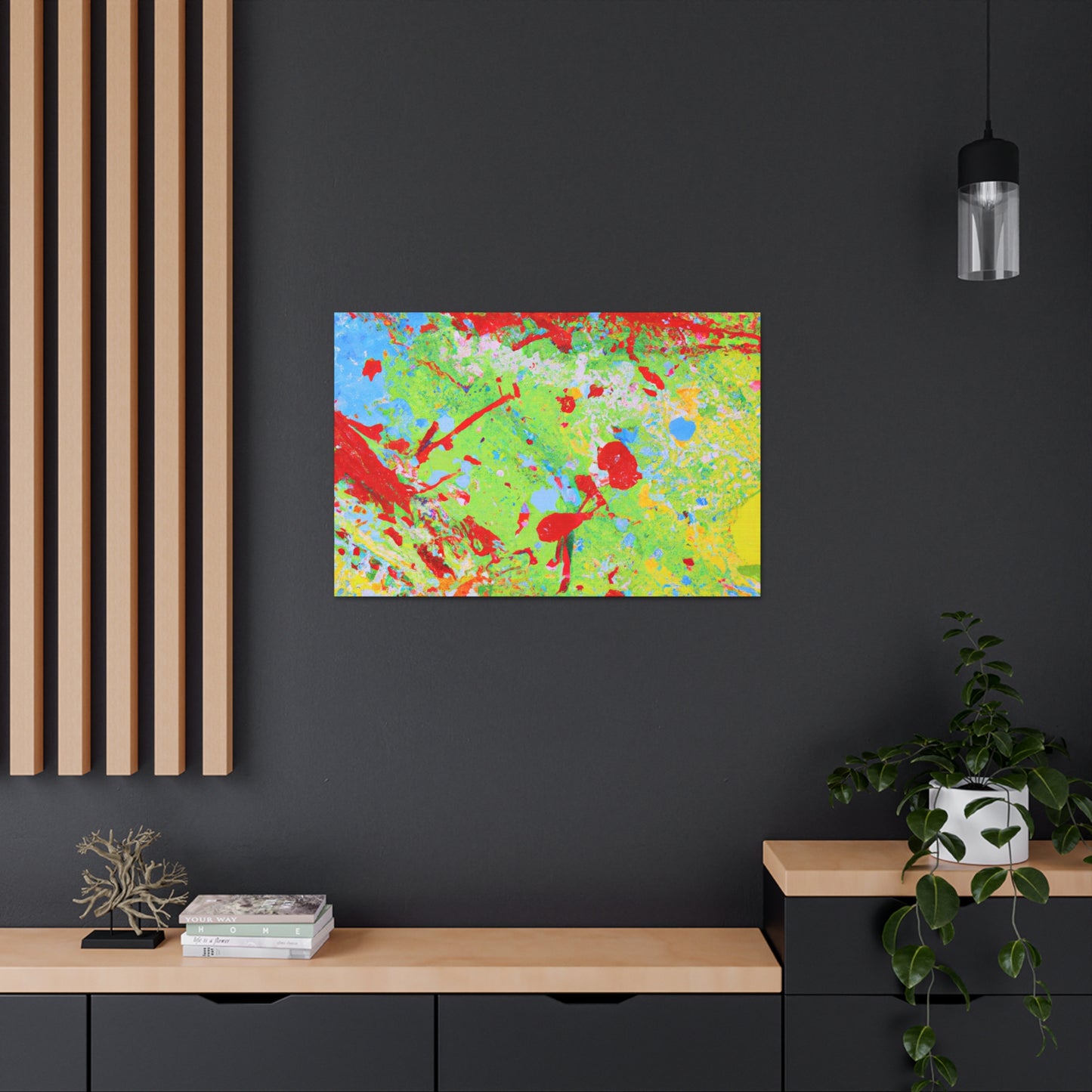 "Early Morning Foggy Rio Vista" - Abstract Canvas