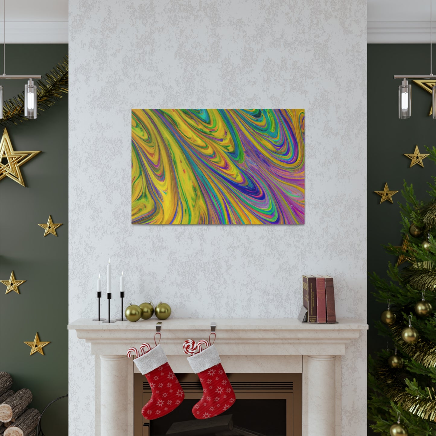 Yello Rijn - Abstract Canvas