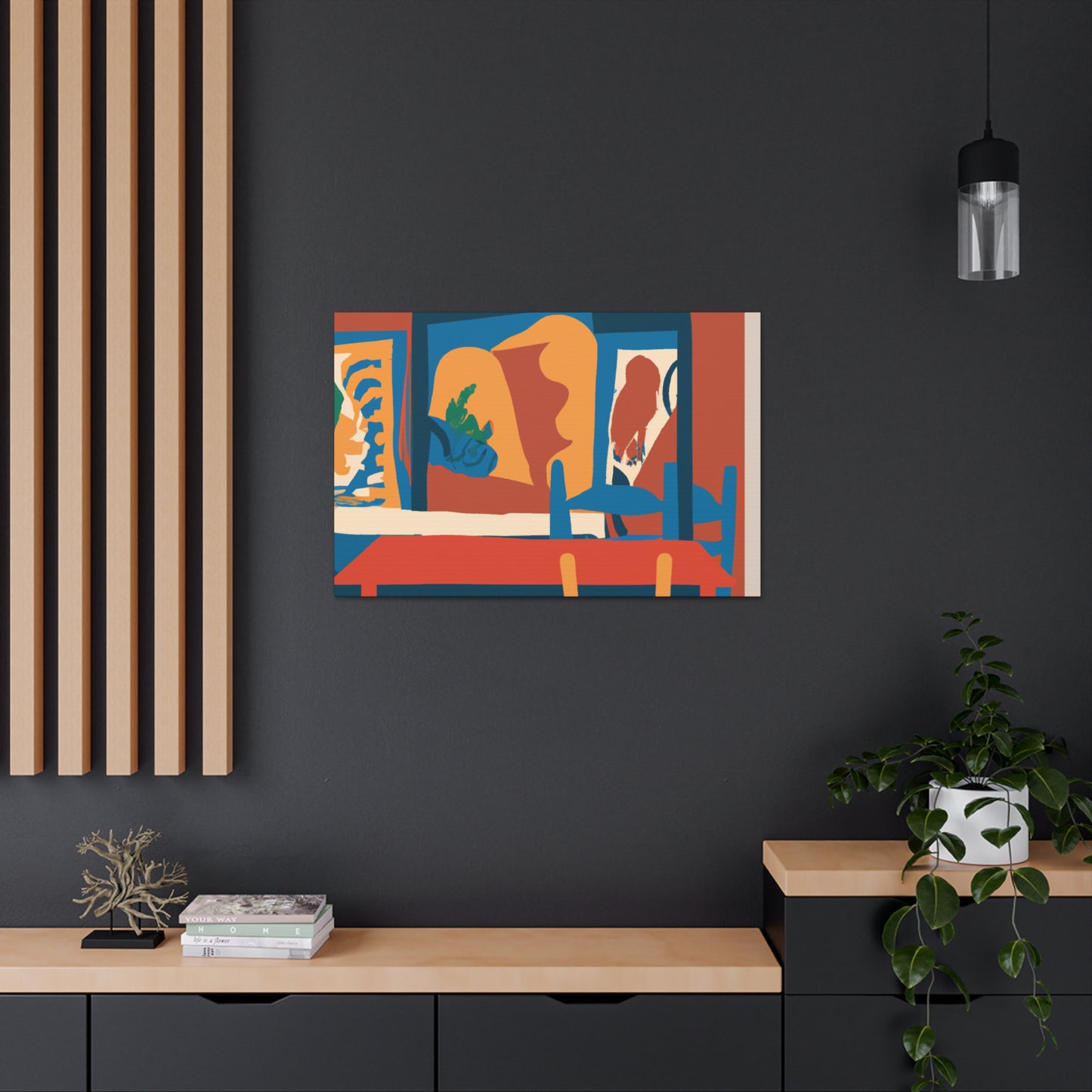 SouthWestie - Midcentury Canvas