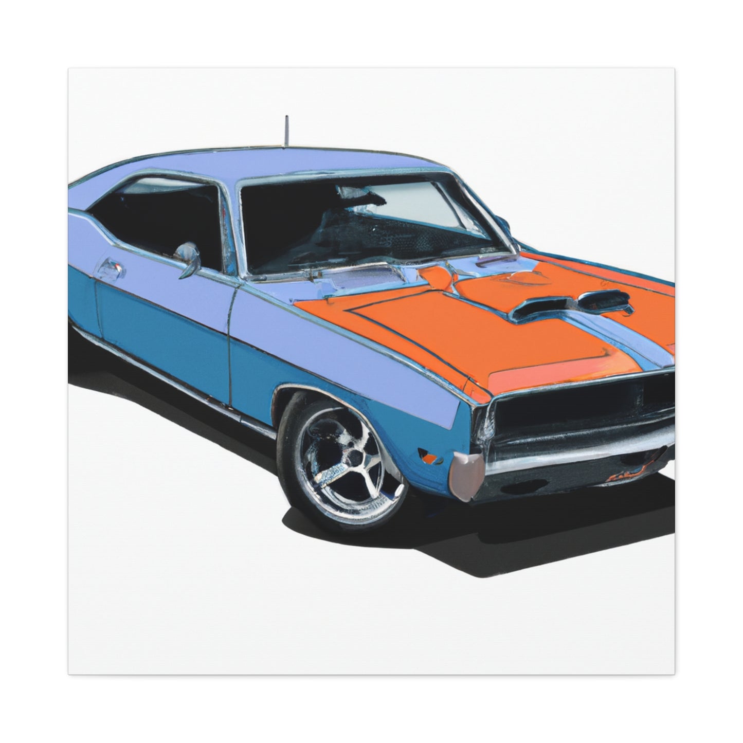 Hot Wheels - Automobile - Canvas
