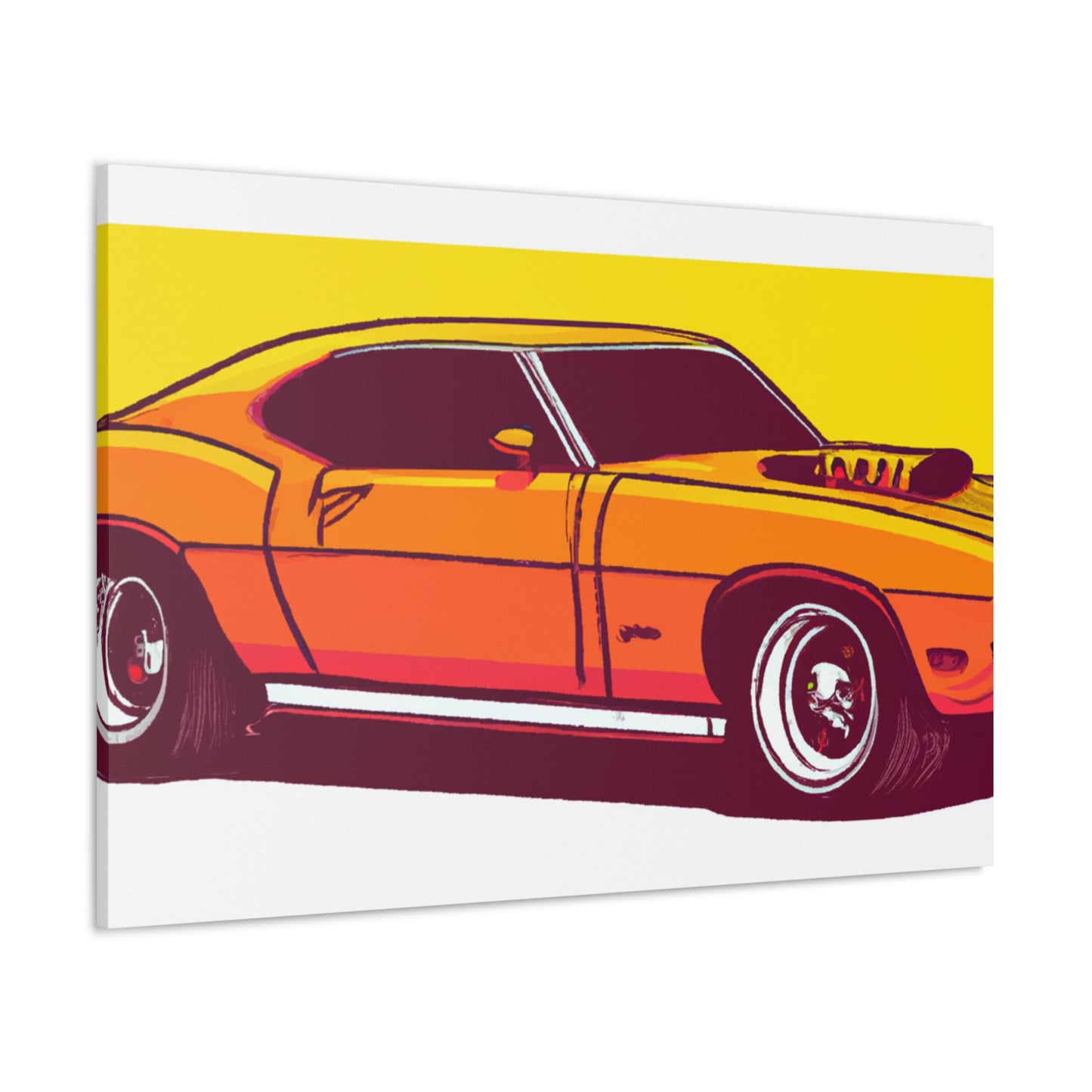 Traditional Flash - Automobile - Canvas