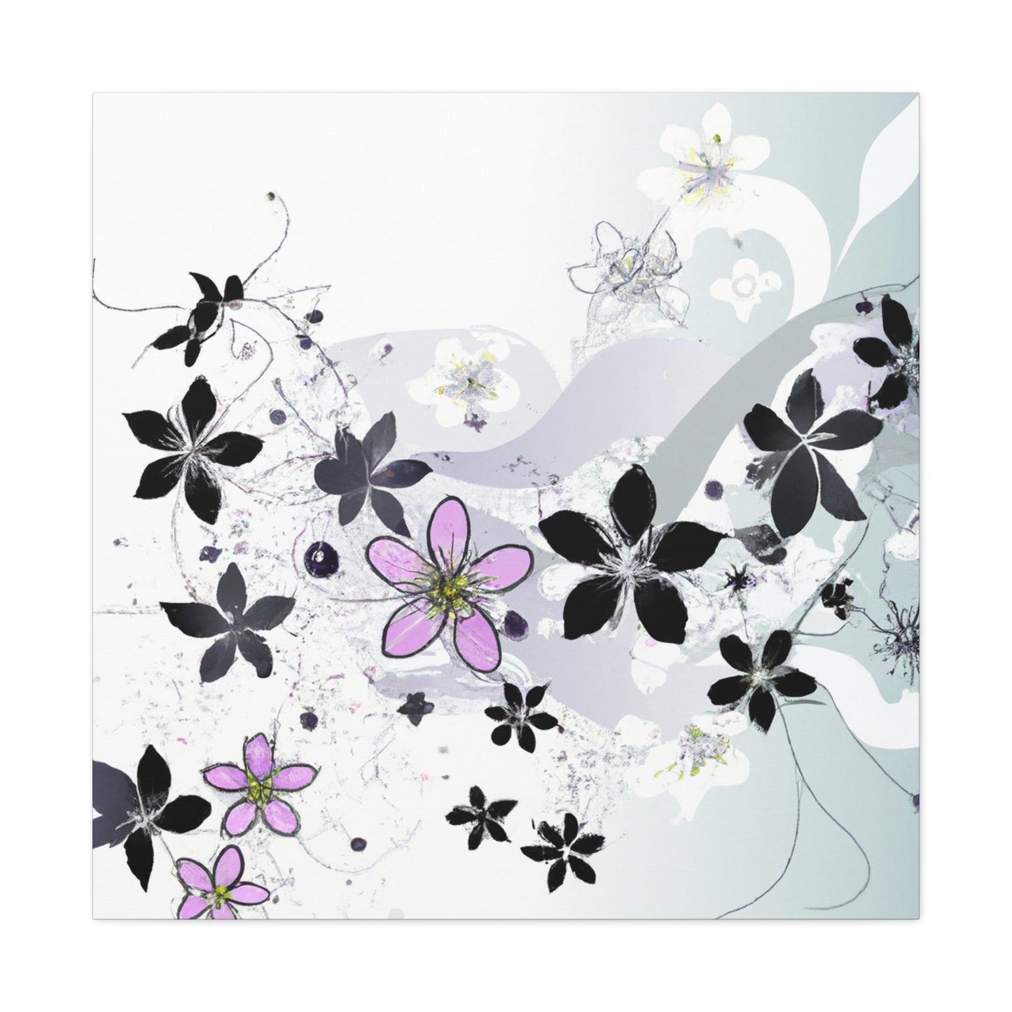 Blissful Bouquet - Floral - Canvas