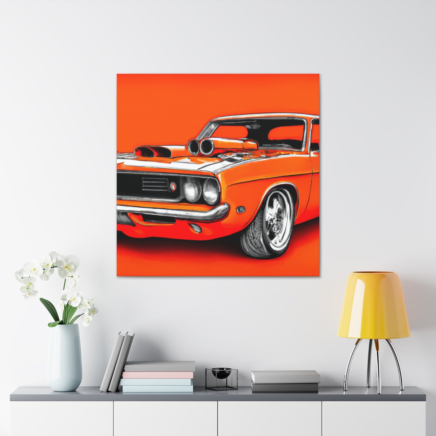 The "Tailgator" - Automobile - Canvas