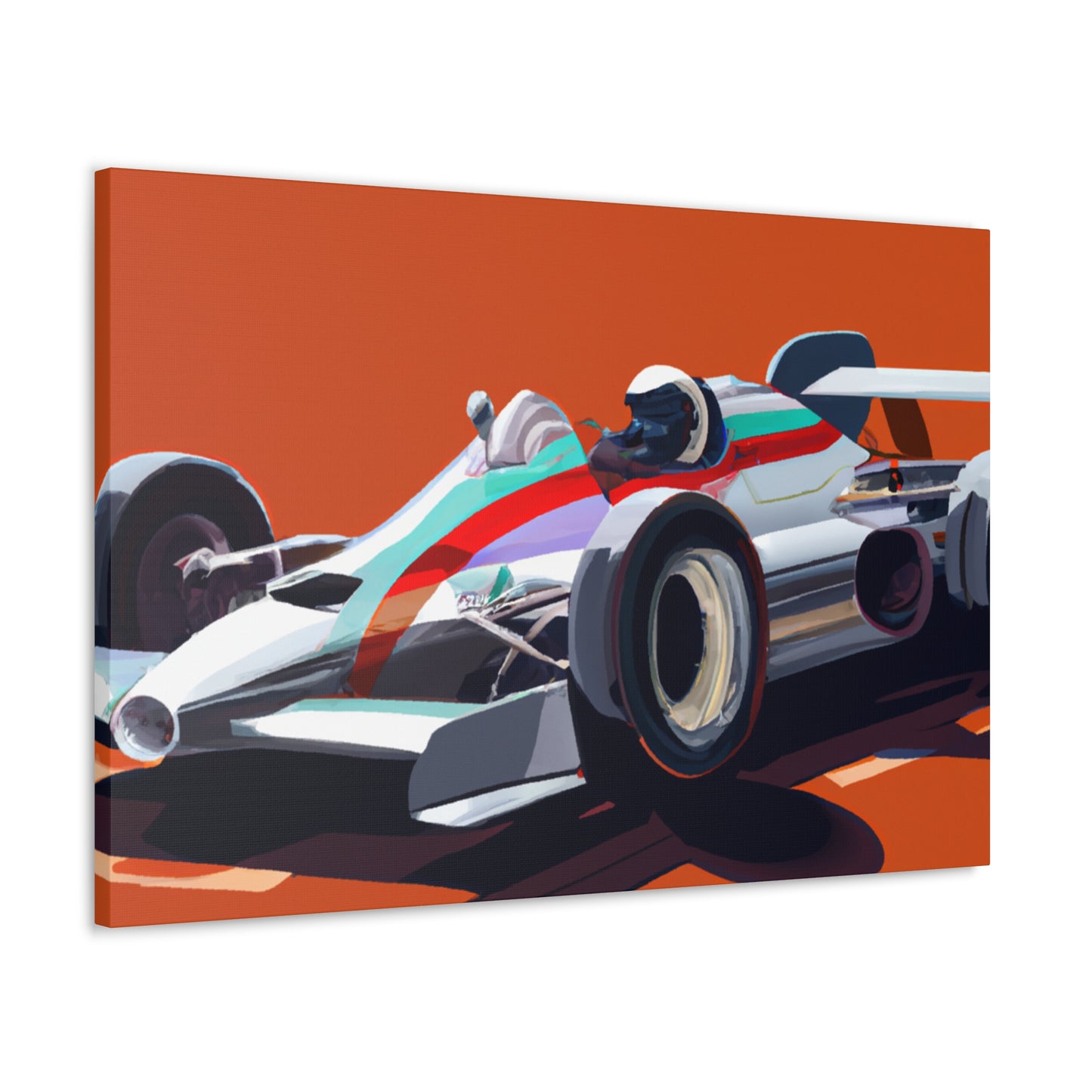 'Hotrod Harrier' - Automobile. - Canvas