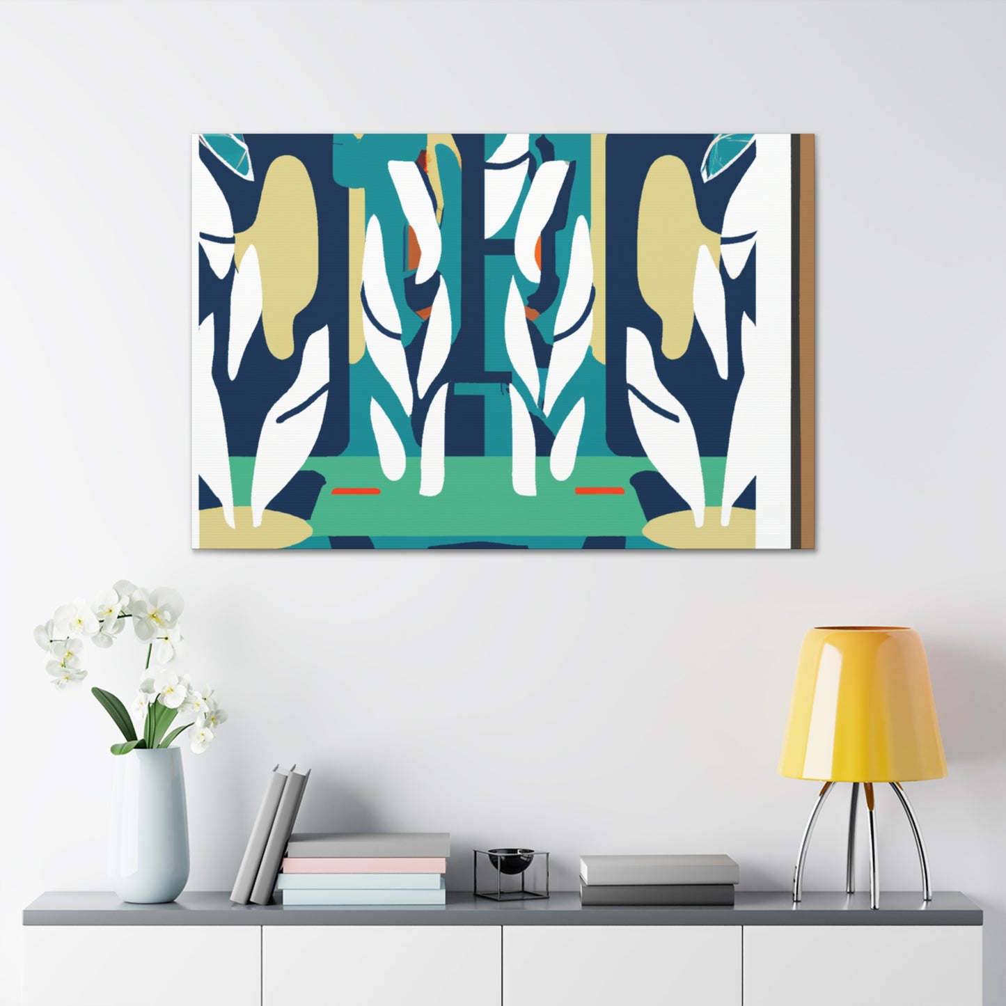 Chimpmunko - Midcentury Canvas