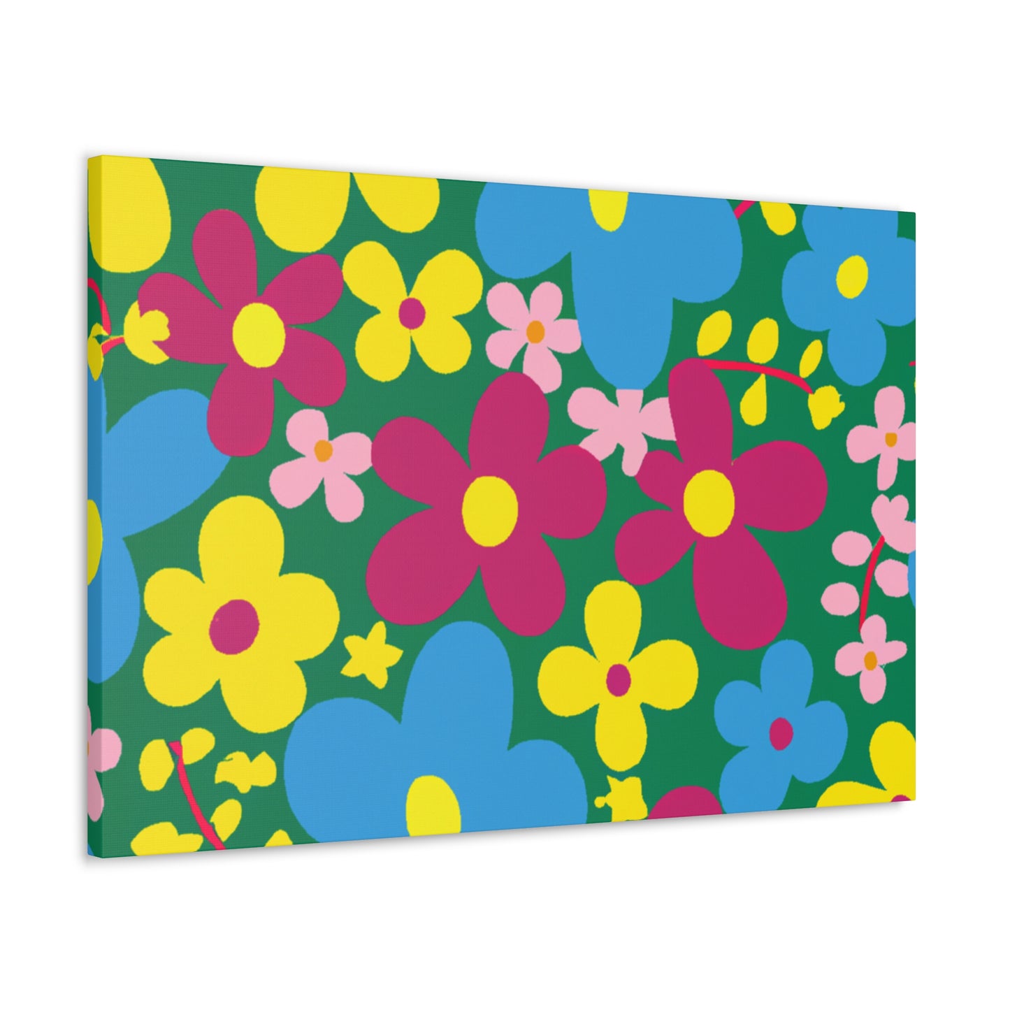 Blissful Bloom - Floral - Canvas