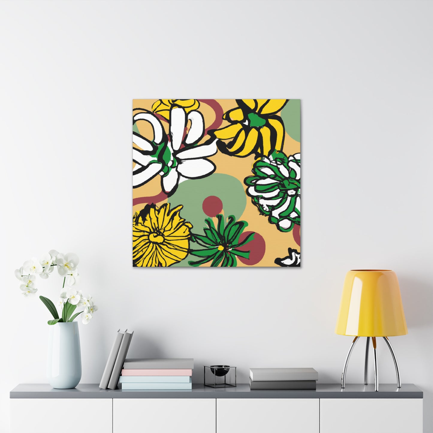 Primrose - Floral - Canvas