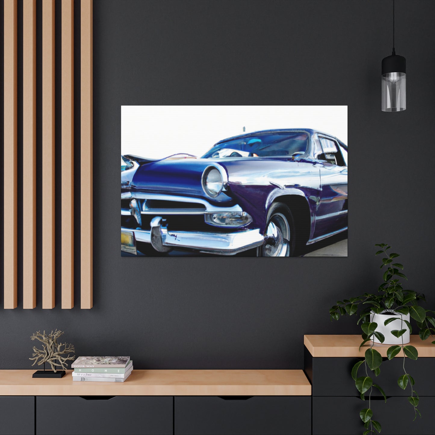 Faithful Roadster - Automobile Canvas
