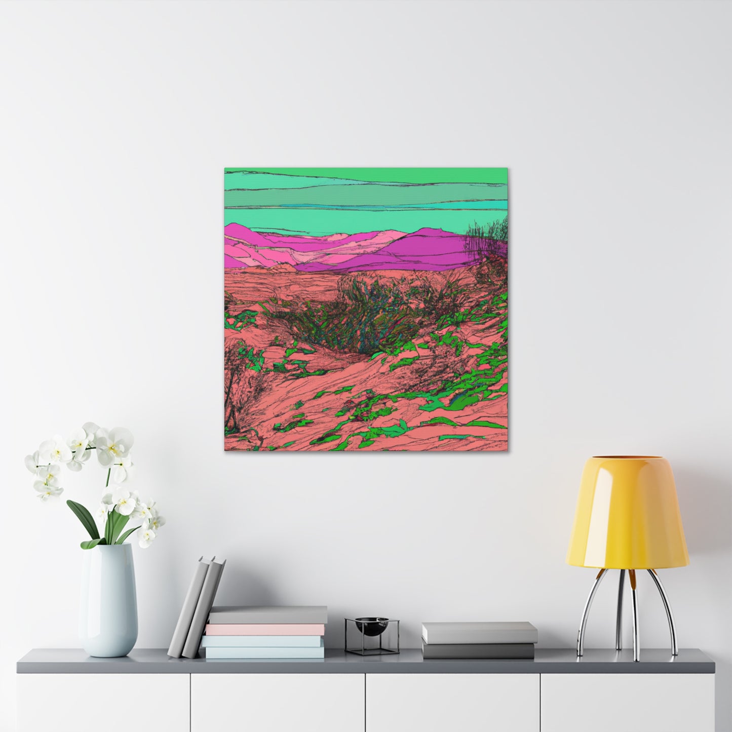 Sandstorm-Landscape - Canvas