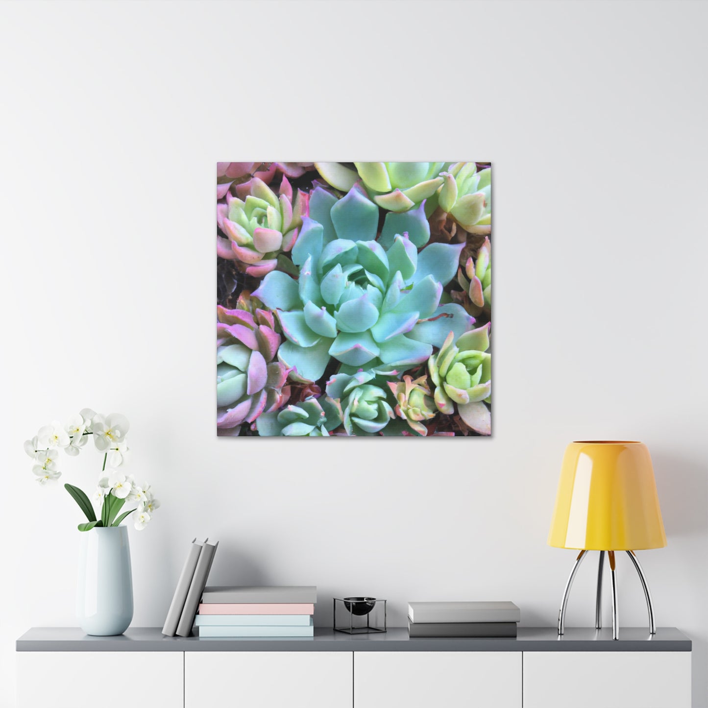 "Garden of Abundance" - Canvas - Succulent