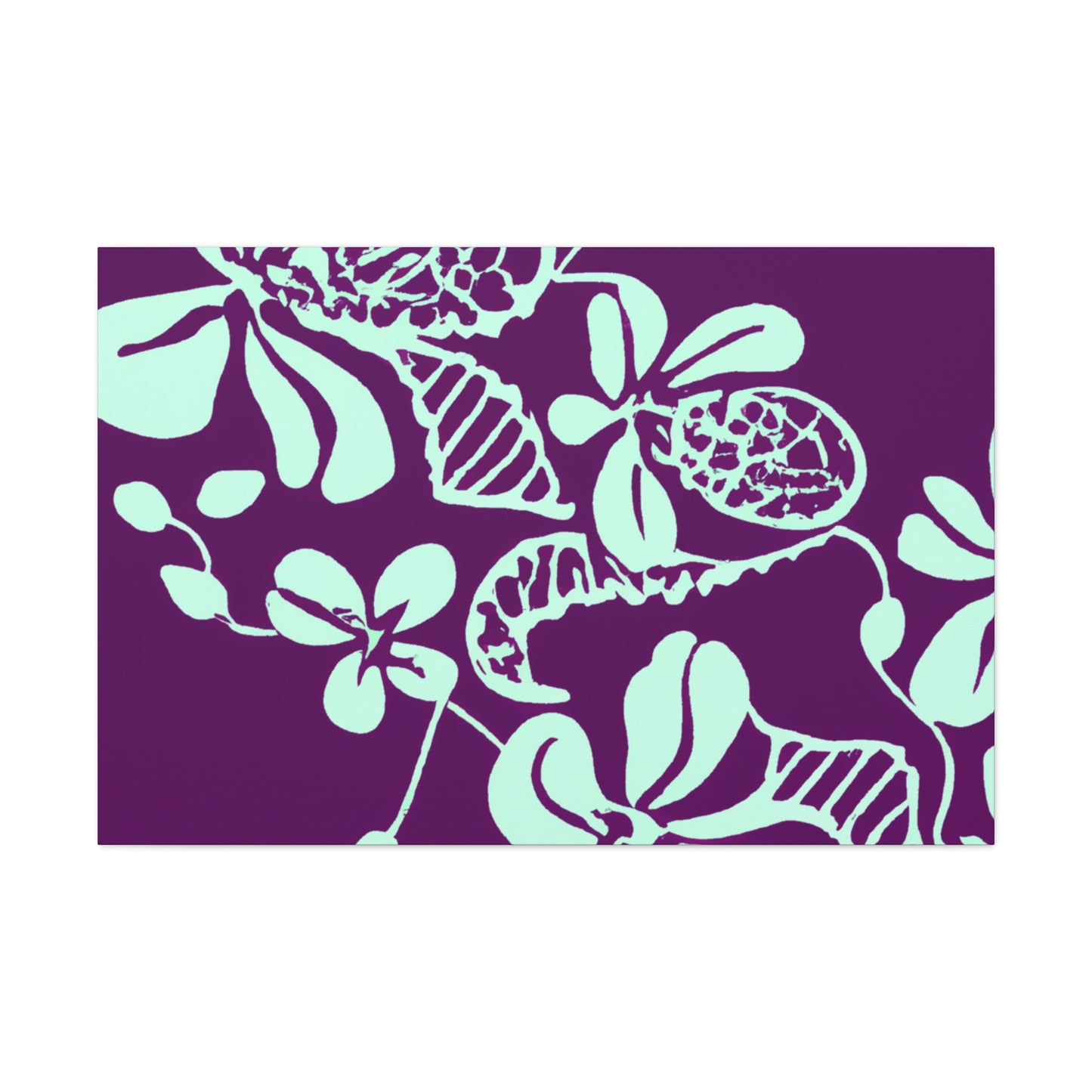 Glowtopia - Floral - Canvas