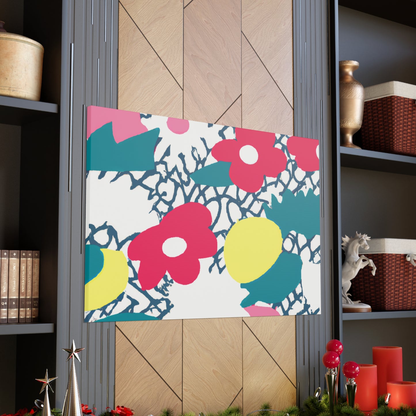 Petalfall - Floral Canvas