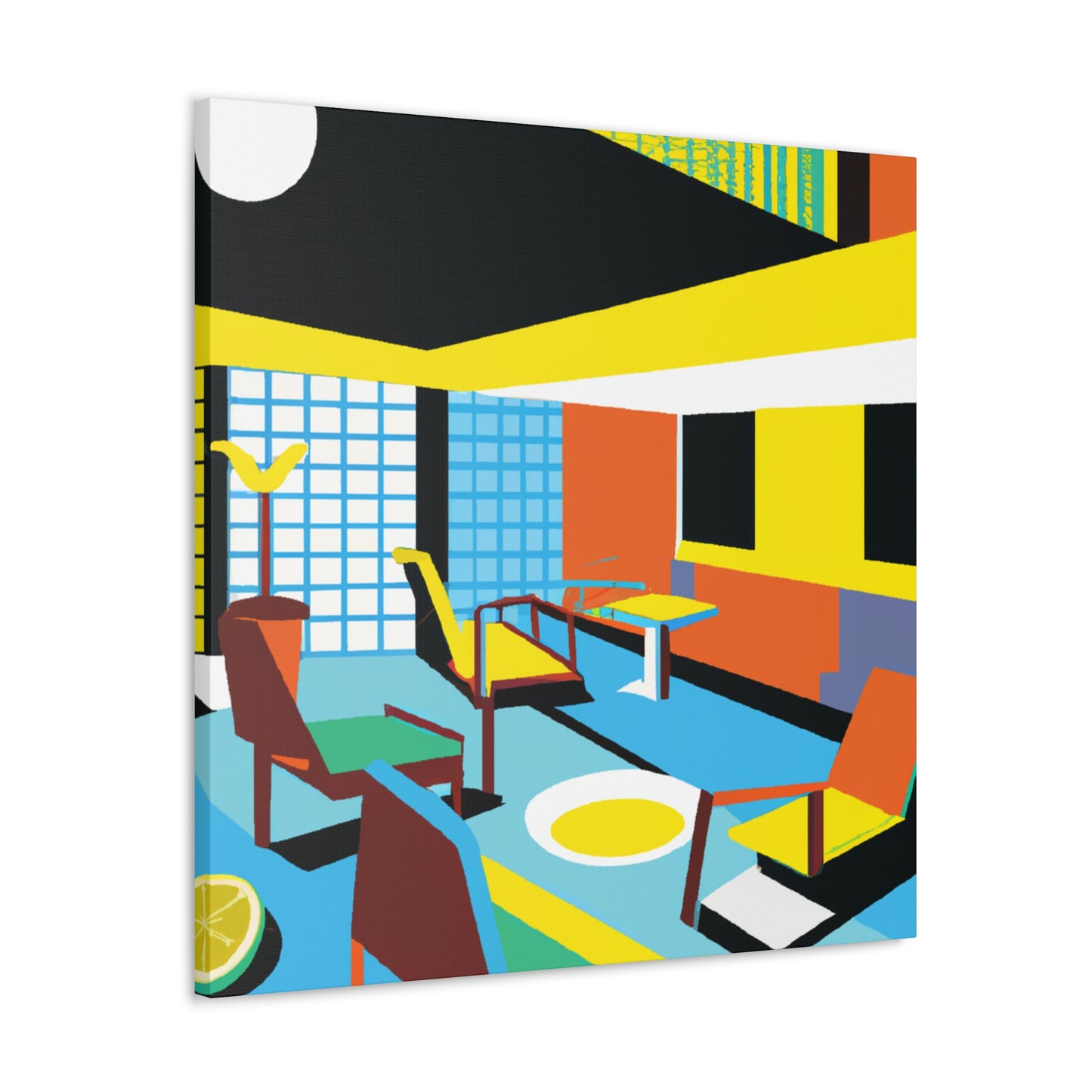 Zen Journey - Midcentury - Canvas