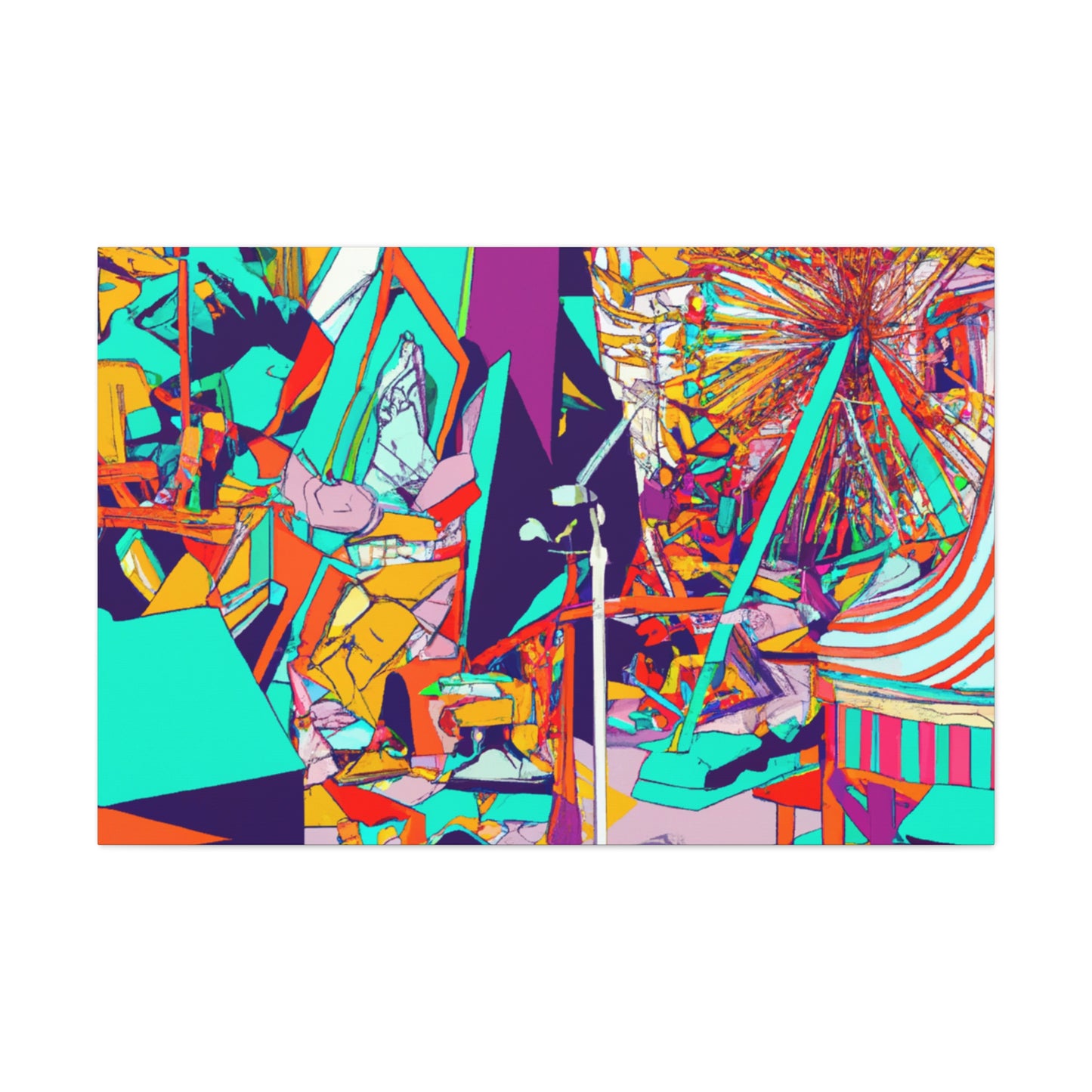 The Grand Carousel - Amusement - Canvas