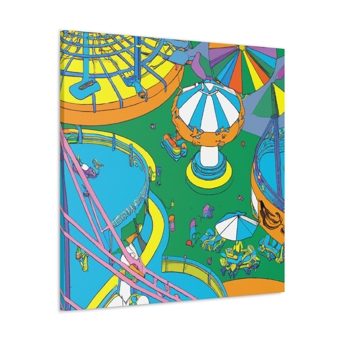 Fantastic Frontier - Amusement - Canvas