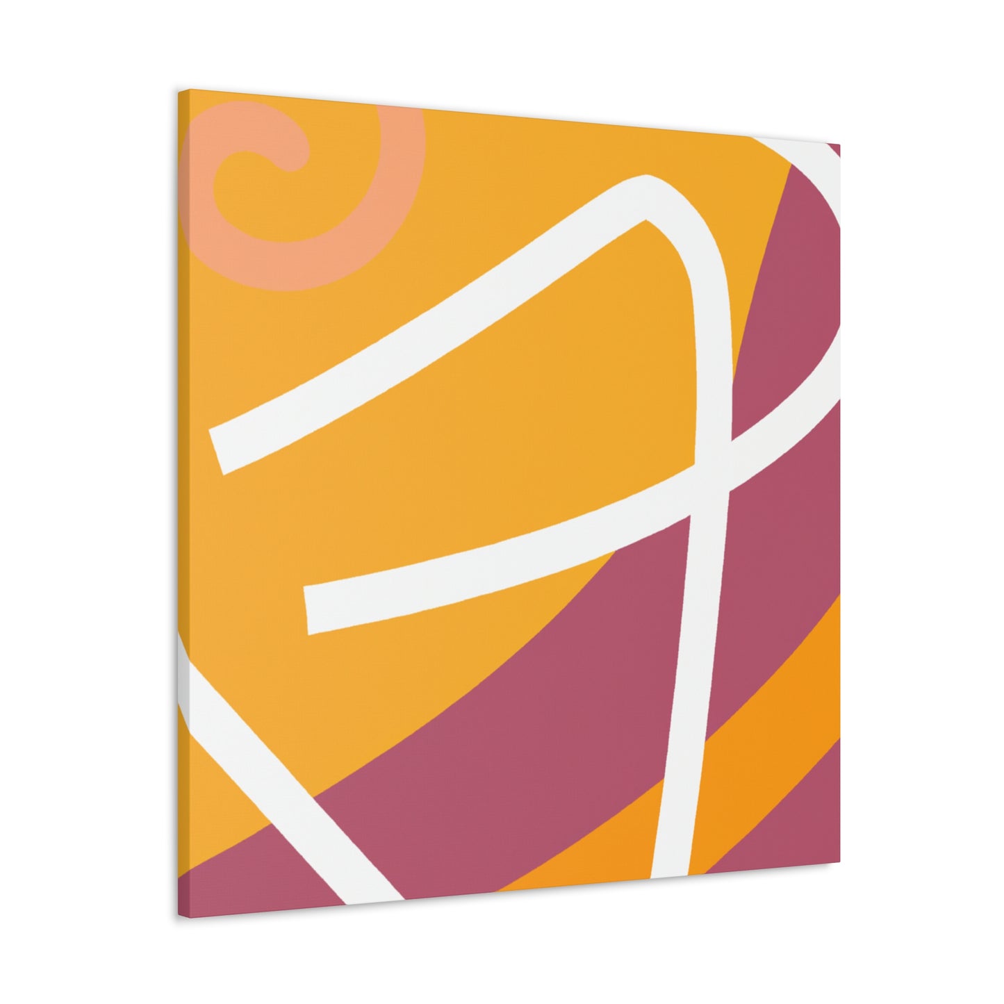 Dreamy Sunburst - Midcentury - Canvas