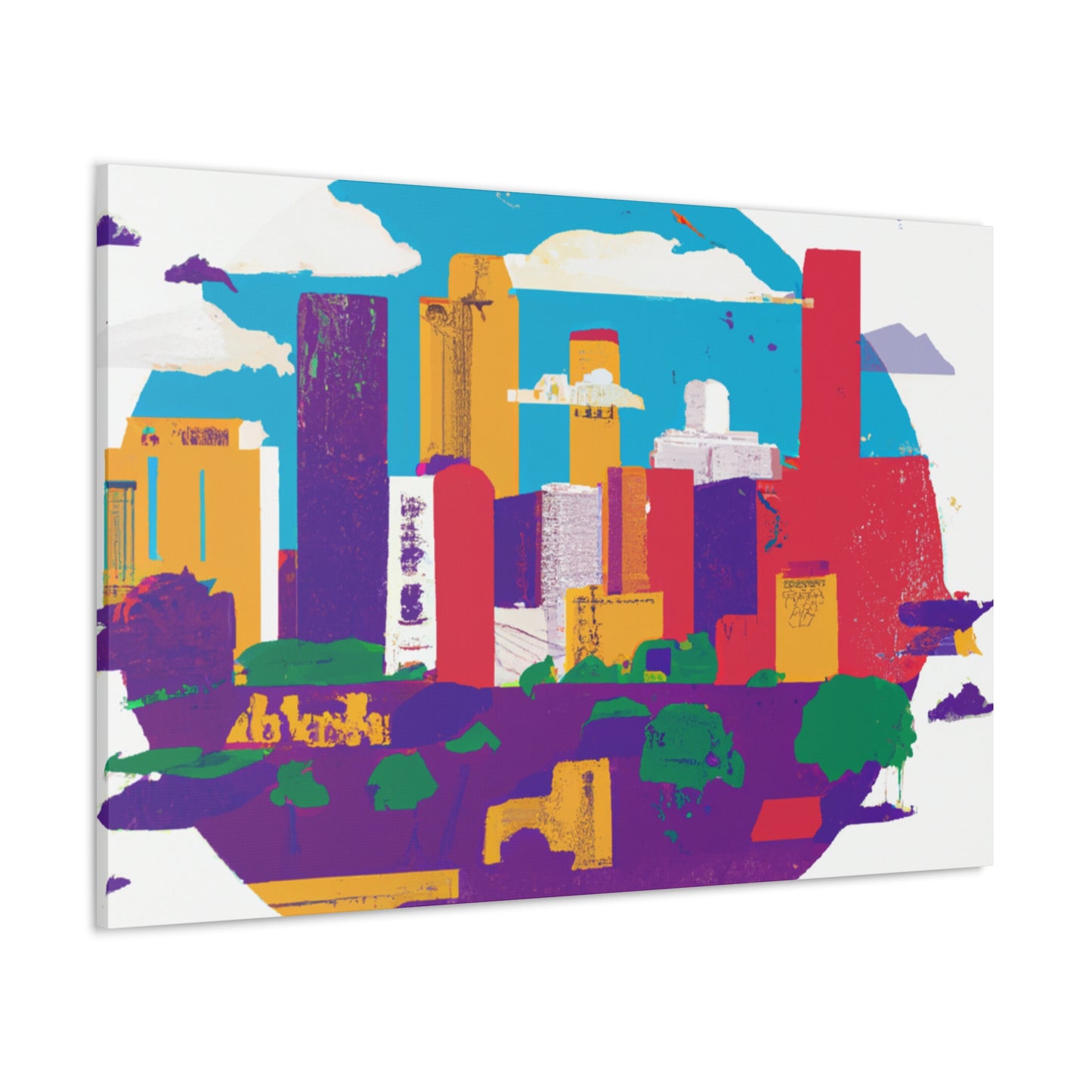 KindleVista - South America - Canvas