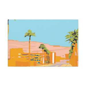 Desert Mirage - Architectural - Canvas