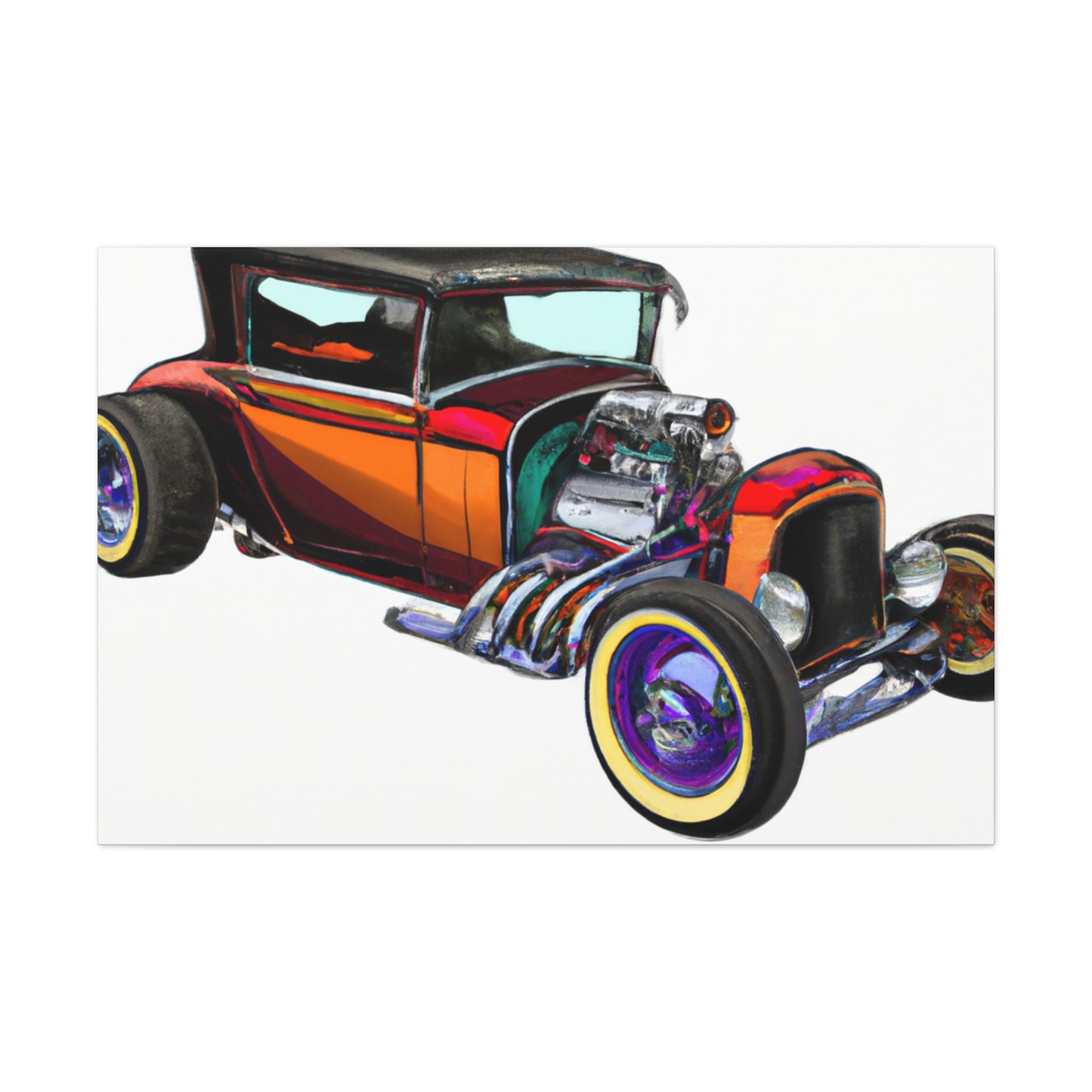 Silver Streak - Automobile - Canvas
