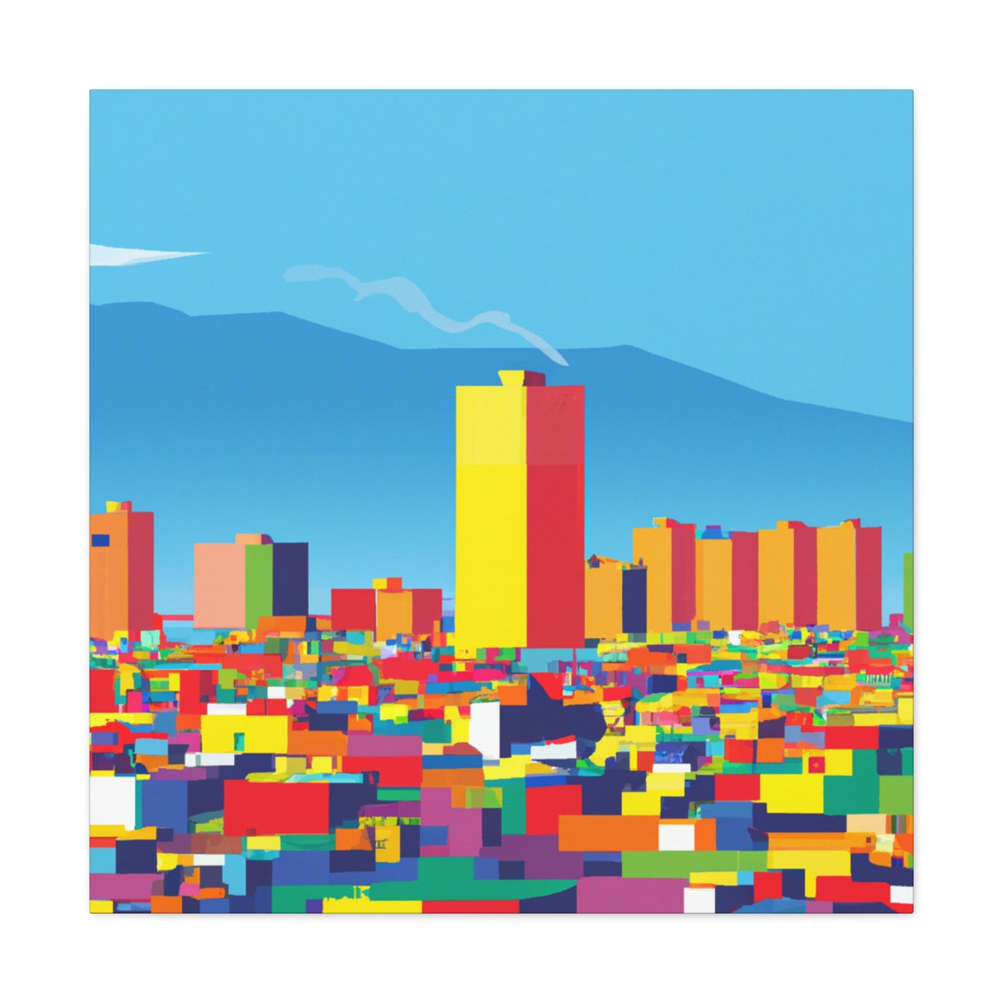 Ricardo Ruiz - South America - Canvas