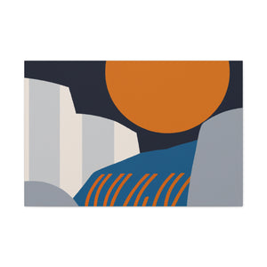 "Bold Formalism - Midcentury" - Canvas