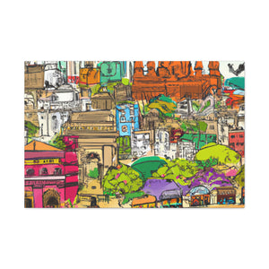Hindustan - Destination India - Canvas