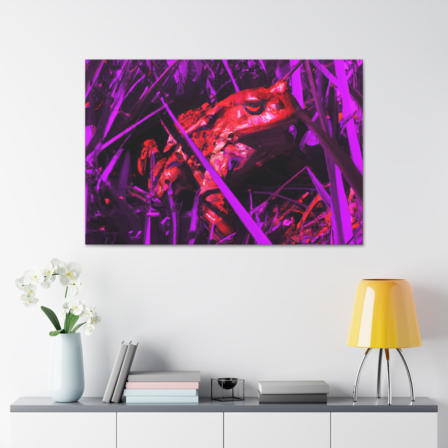 Red Frog - Canvas - Wildlife