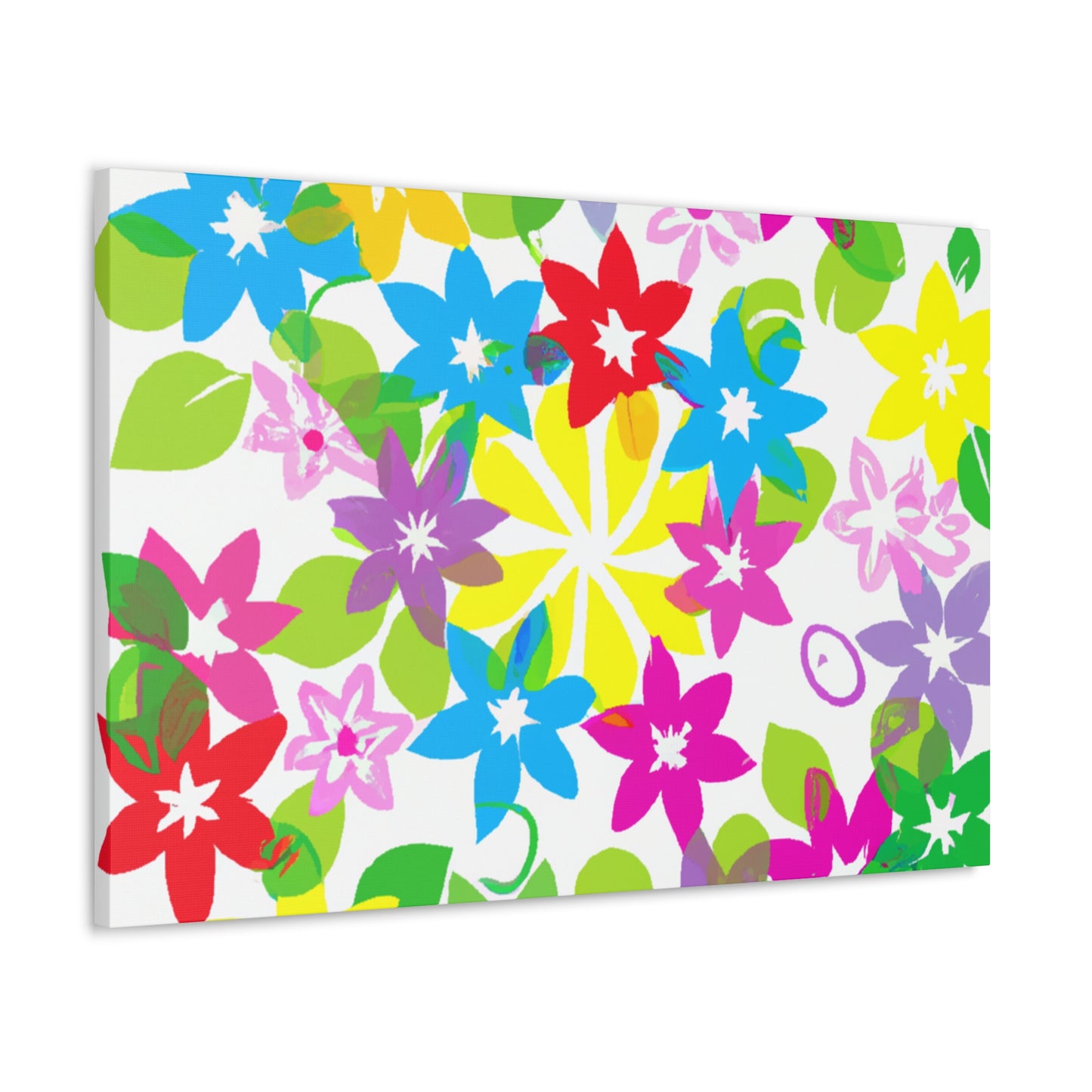 Blossom Palette - Floral - Canvas