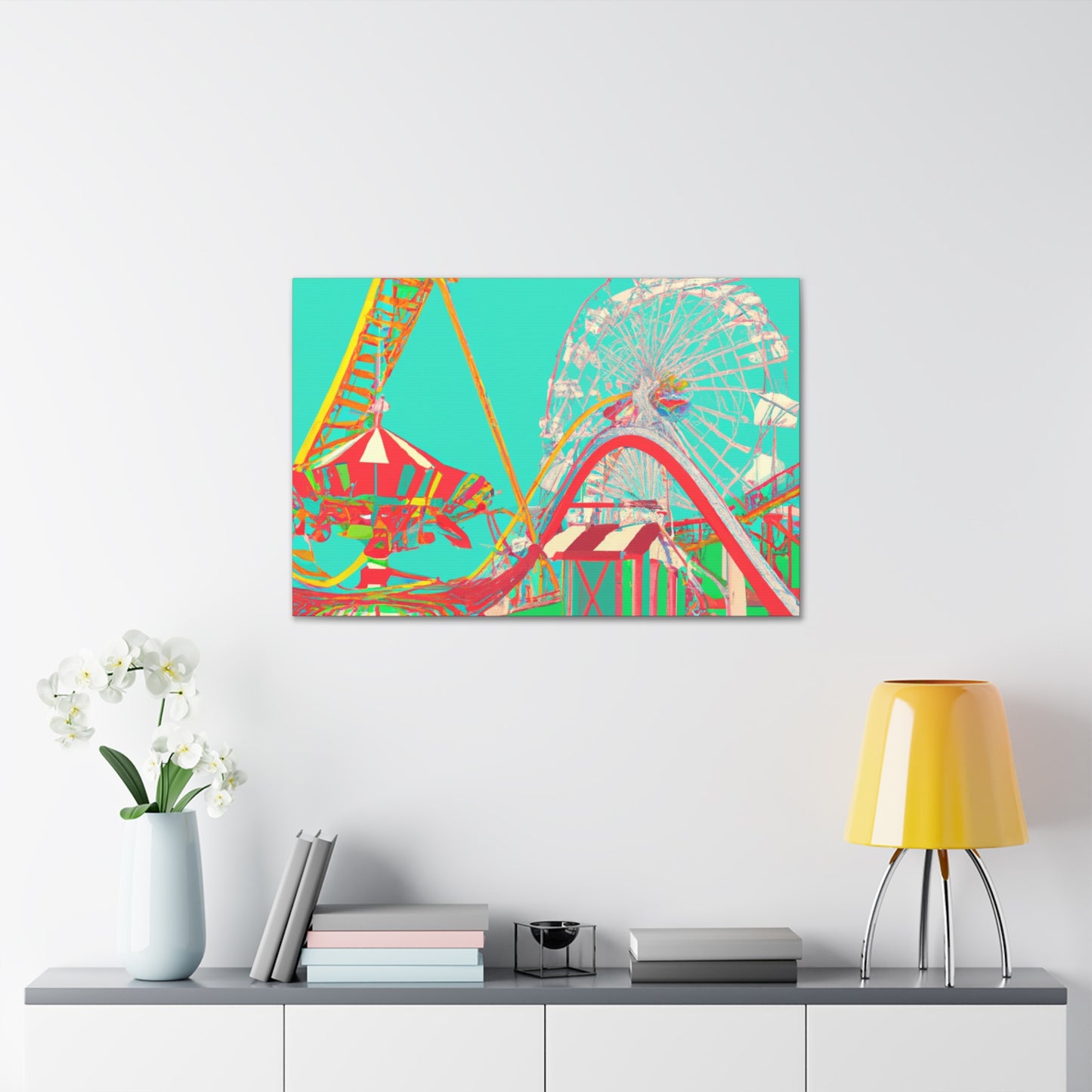 Wonderlandia - Amusement - Canvas