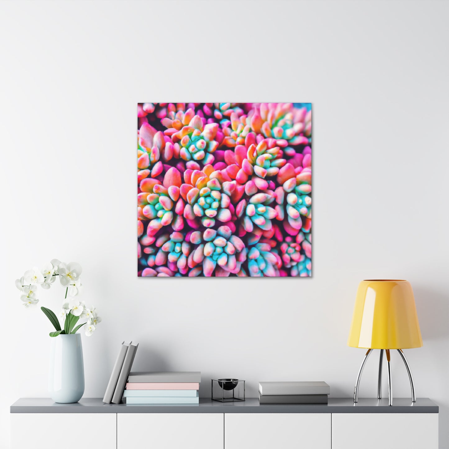"Garden of Splendor" - Canvas - Succulent
