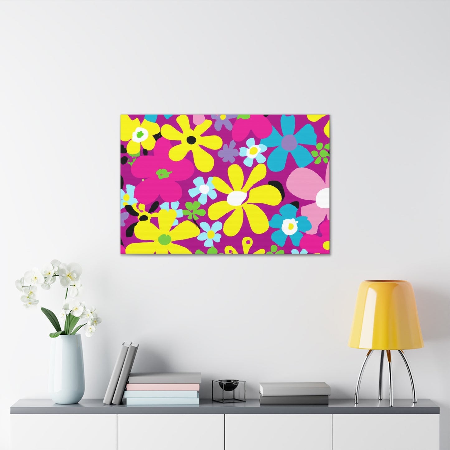 Vivacity - Floral - Canvas