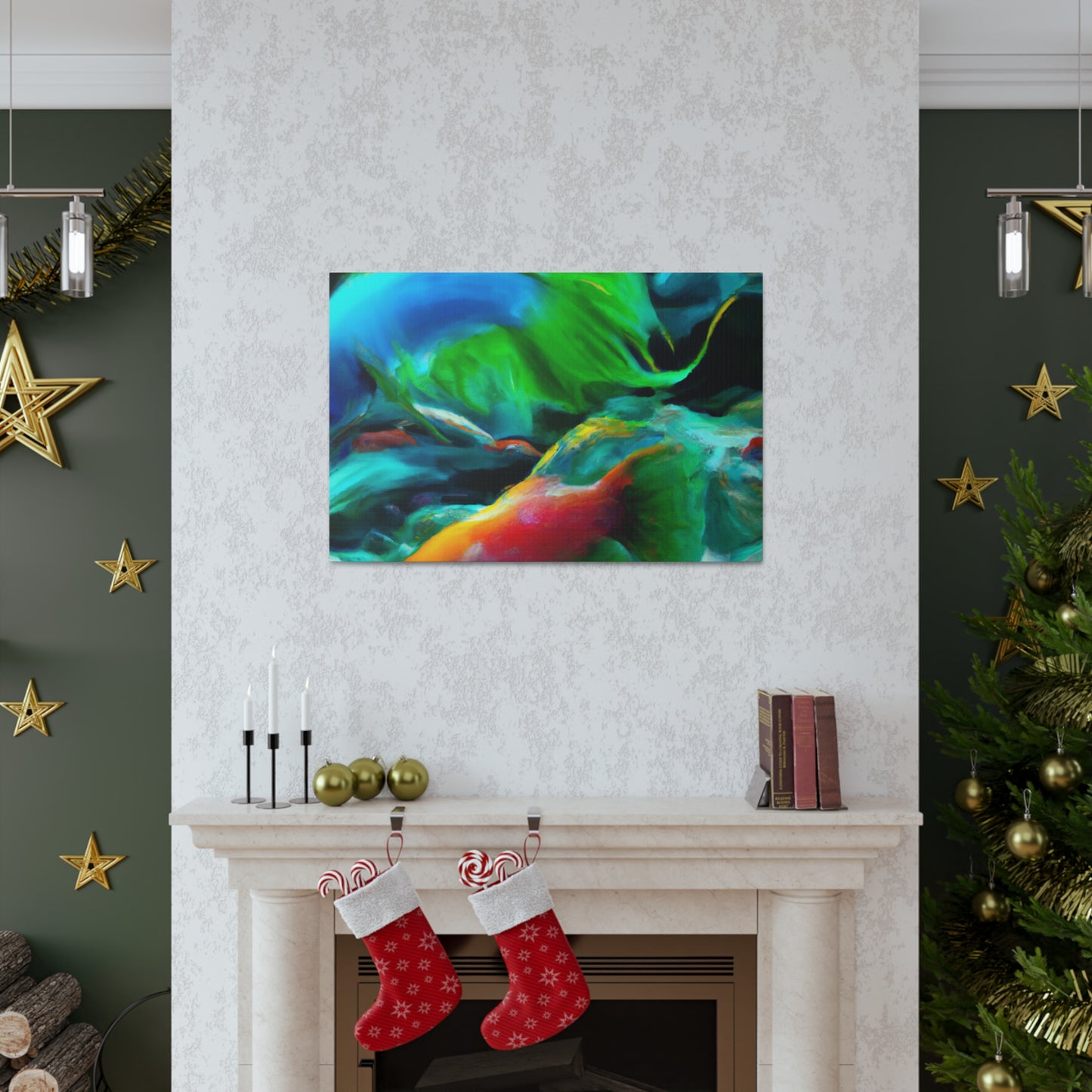 "Cresting Waves" - Underwater Canvas